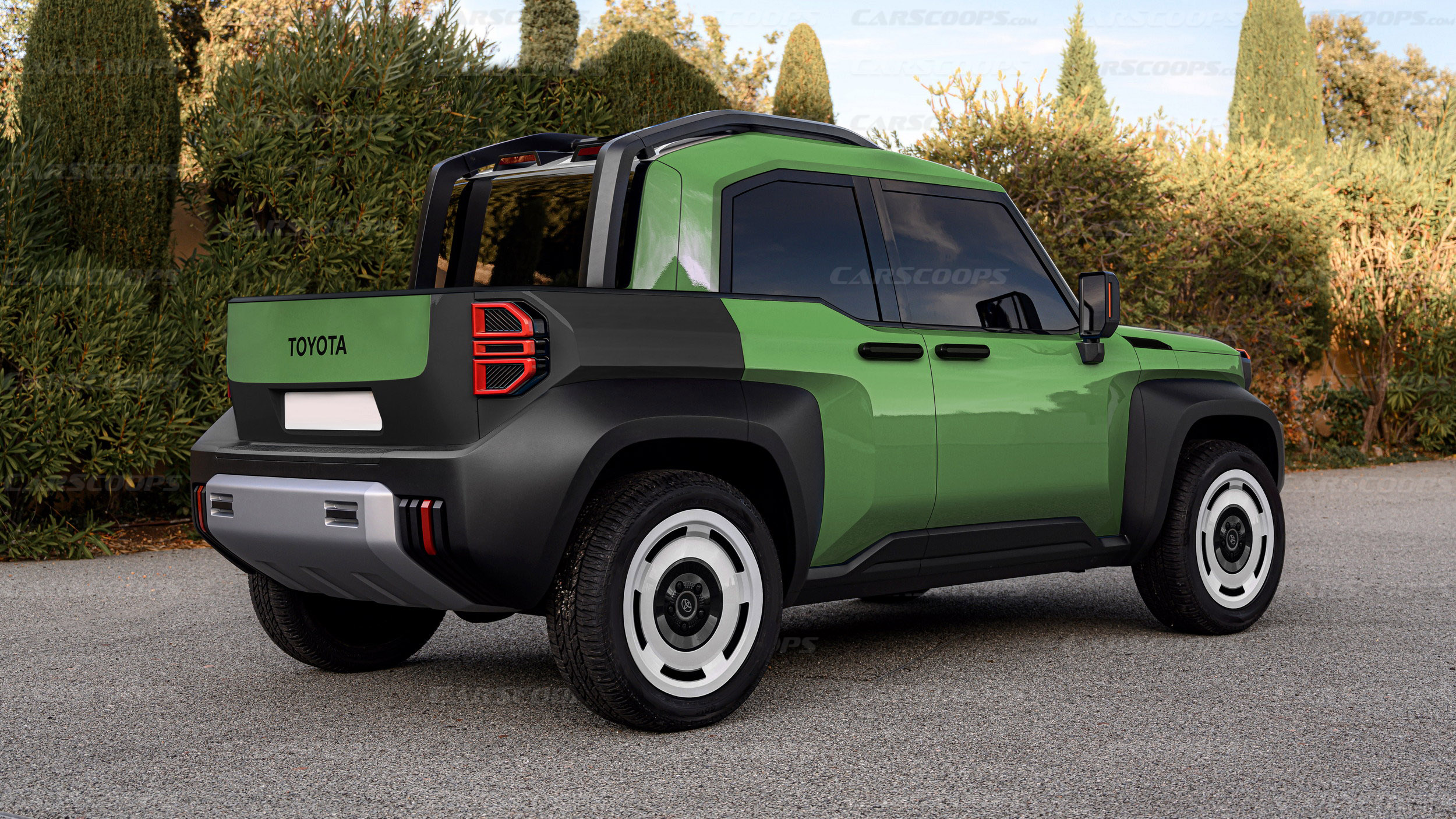 Toyota Compact Cruiser EV Looks Awesome In Pickup Form
