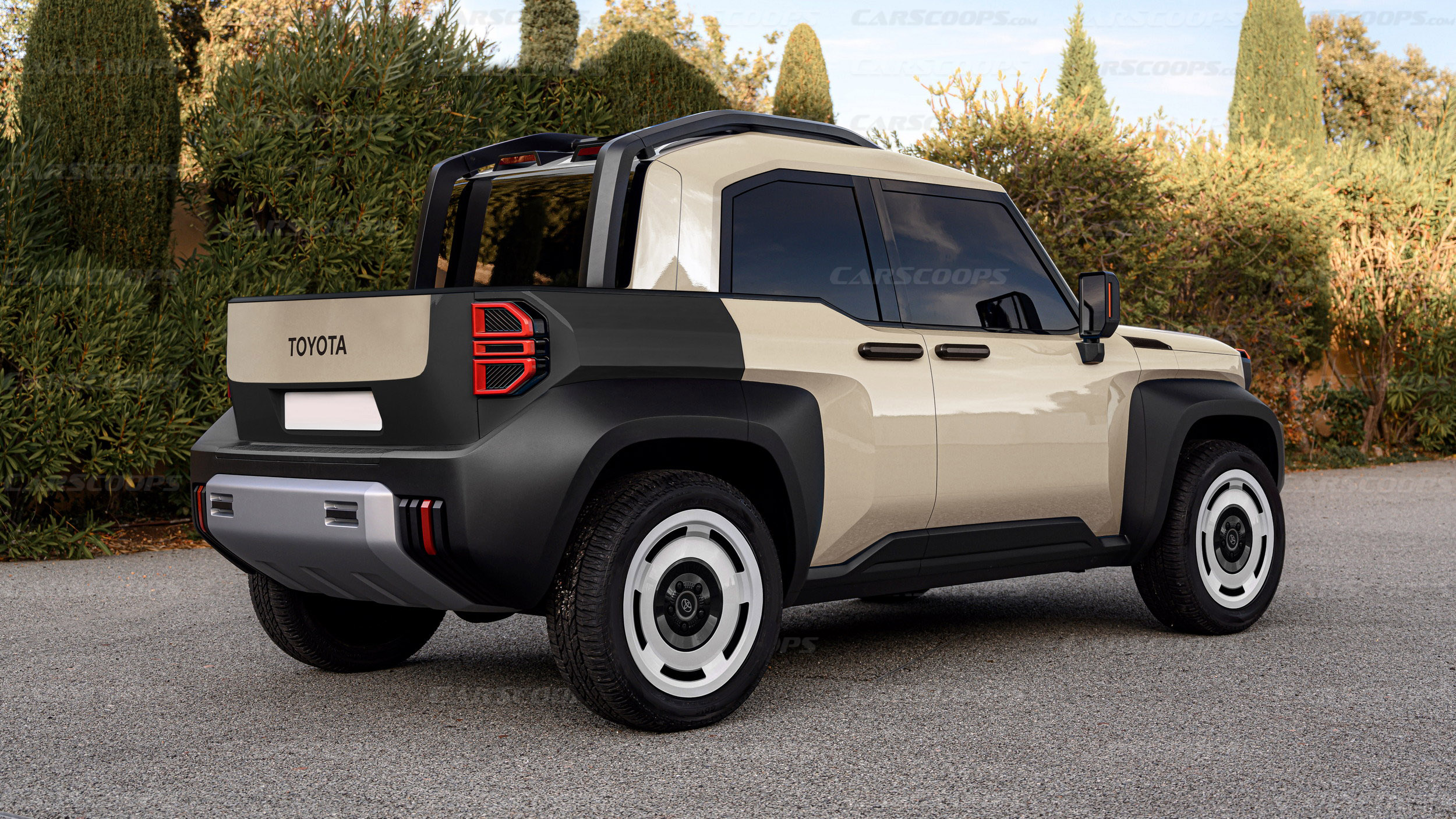 Toyota Compact Cruiser EV Looks Awesome In Pickup Form