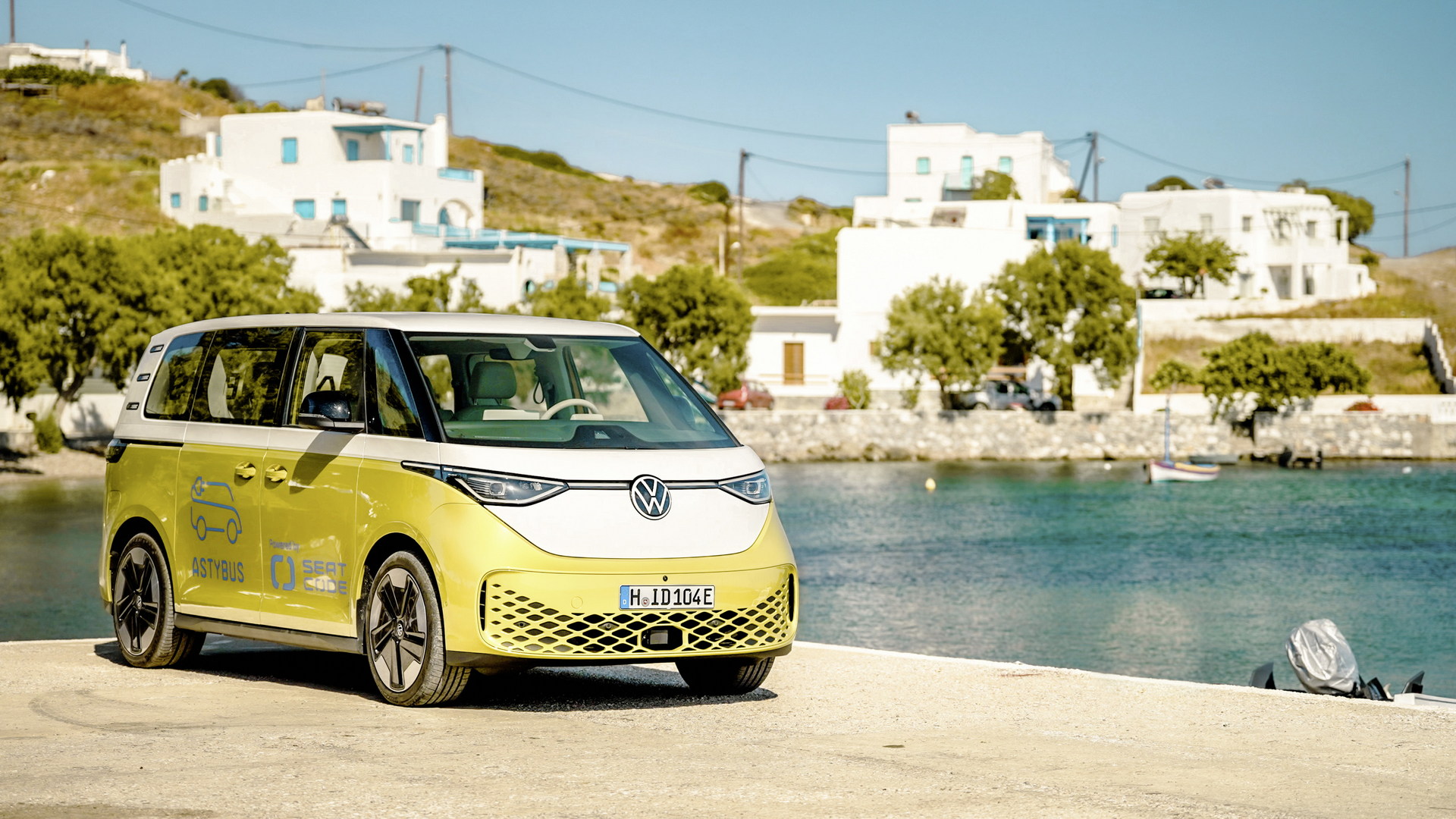 VW ID. Buzz Joins Ridesharing Program In The Greek Island Of Astypalea