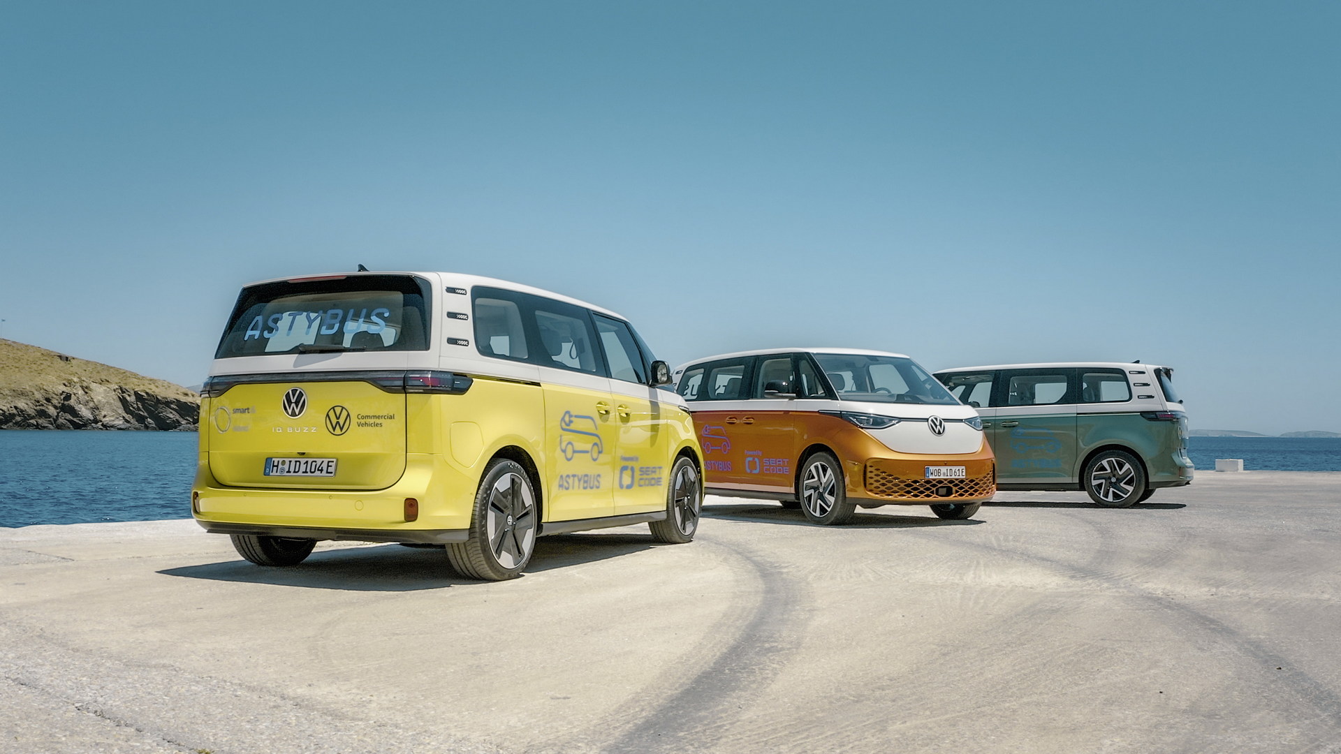 VW ID. Buzz Joins Ridesharing Program In The Greek Island Of Astypalea