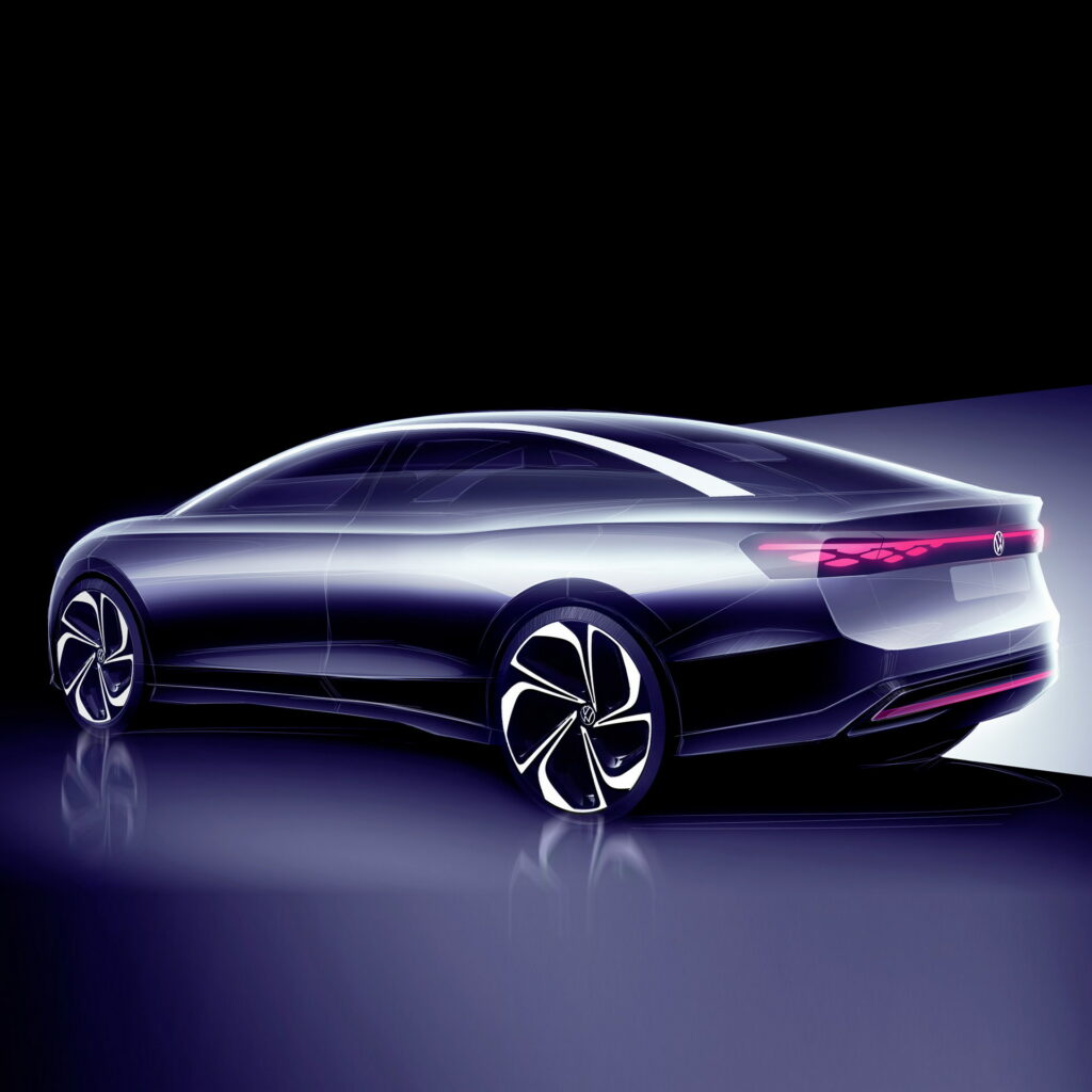 VW ID. AERO Teased As A New Mid-Size Electric Sedan For China, North  America, And Europe | Carscoops
