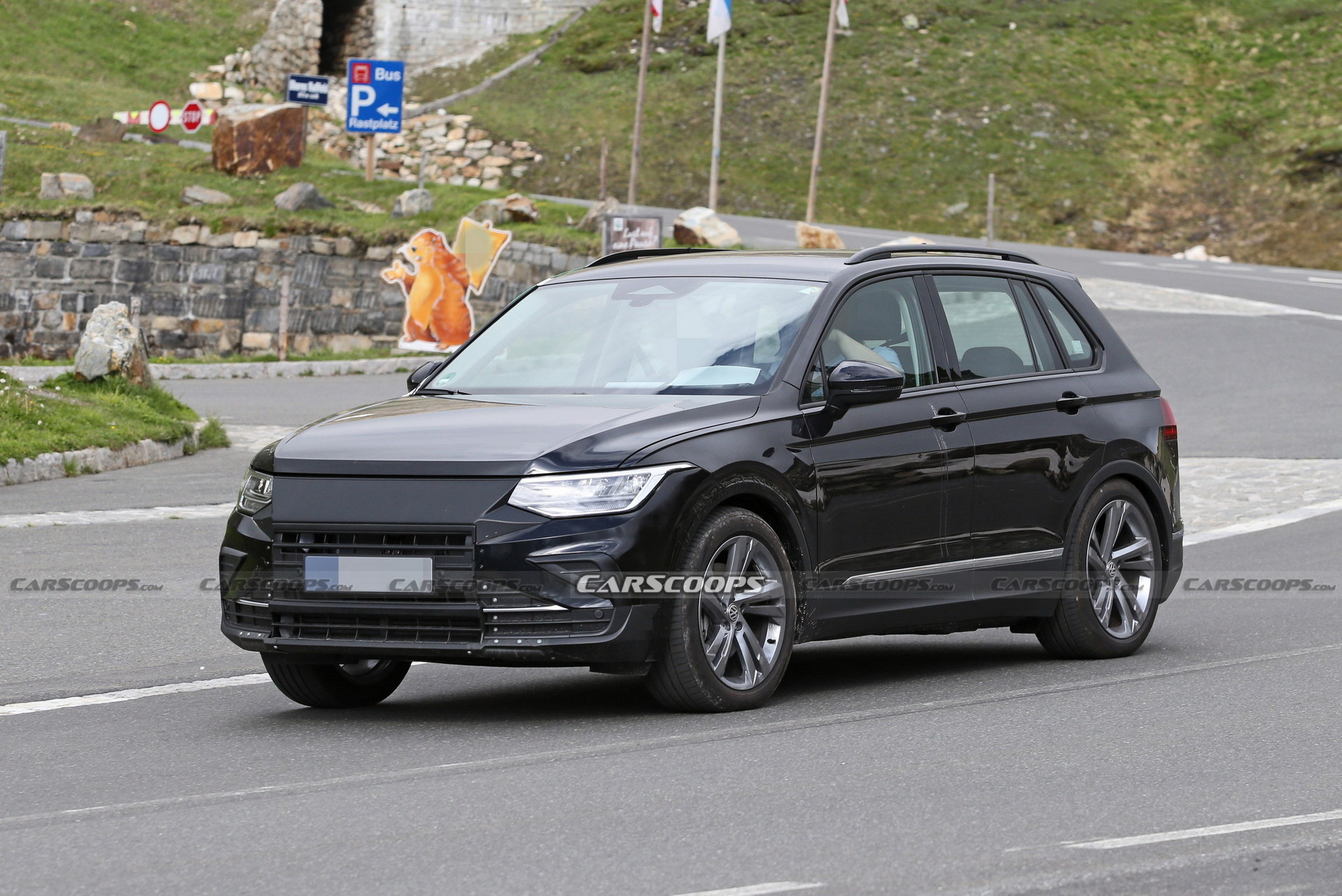 VW Tiguan EV Mules Spied In Current Model’s Clothing With Covered Grilles