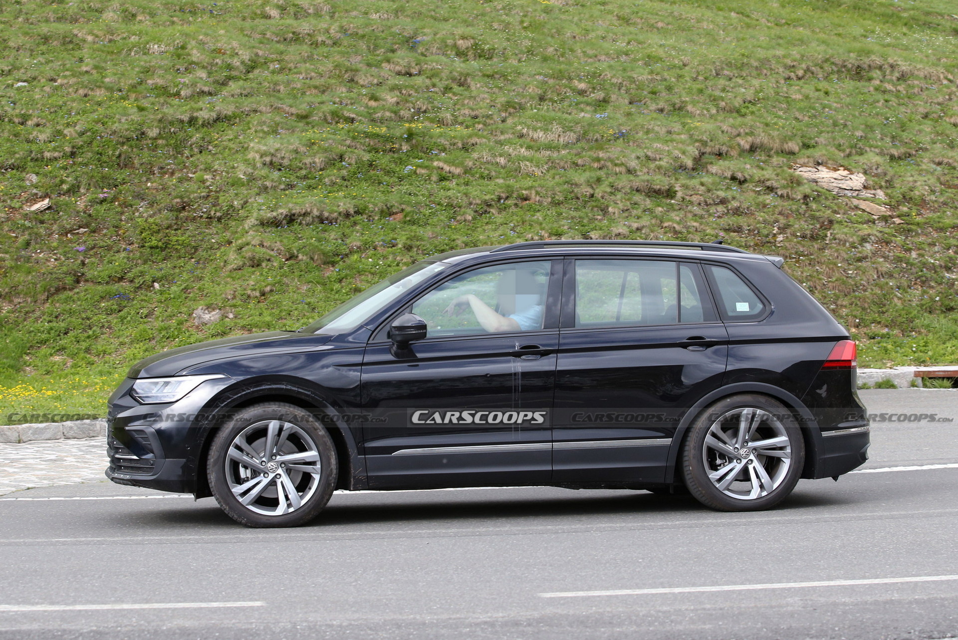 VW Tiguan EV Mules Spied In Current Model’s Clothing With Covered Grilles