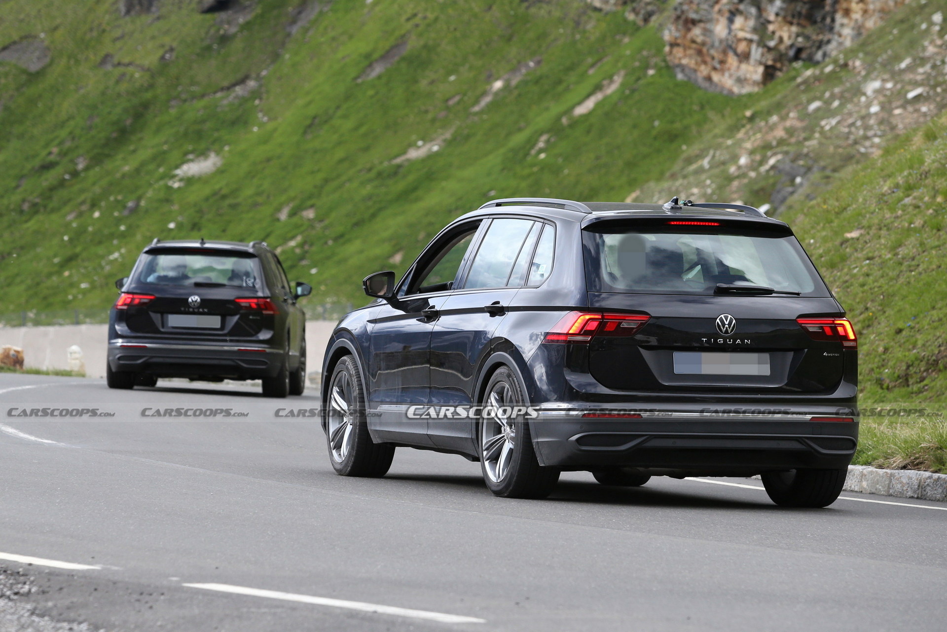 VW Tiguan EV Mules Spied In Current Model’s Clothing With Covered Grilles