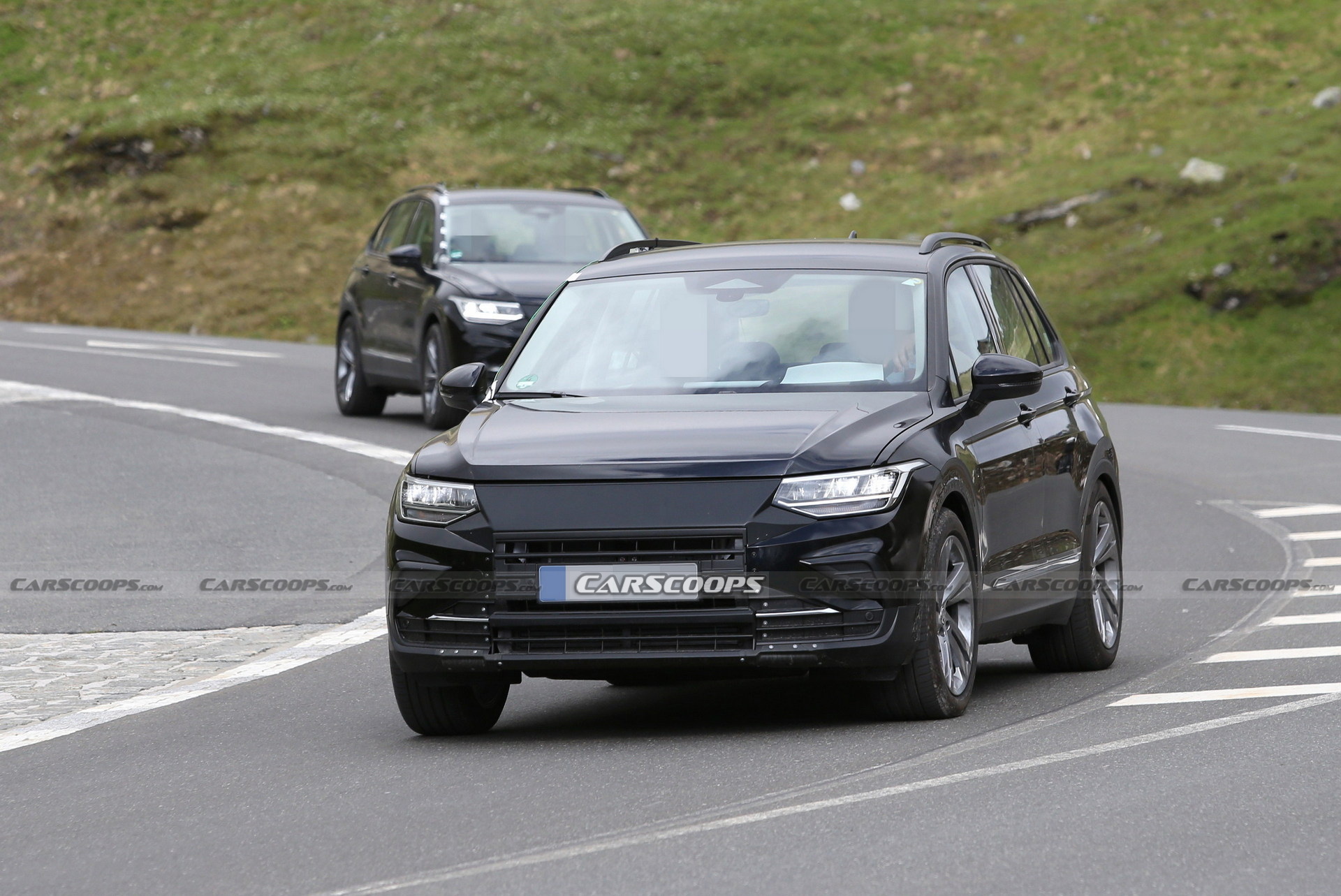 VW Tiguan EV Mules Spied In Current Model’s Clothing With Covered Grilles