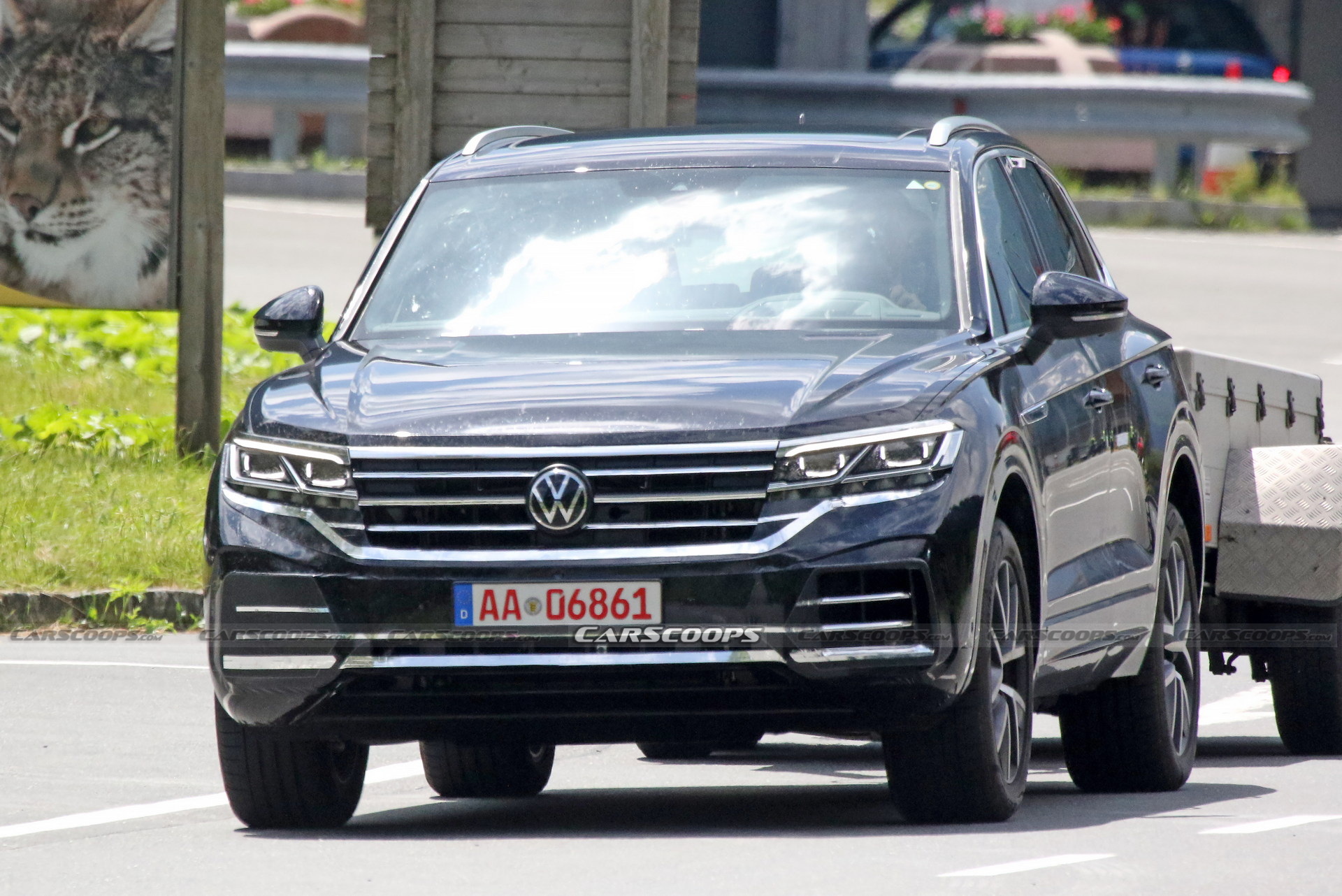 VW Touareg Getting Ready For Its Facelift With Updated Tech And Styling Tweaks