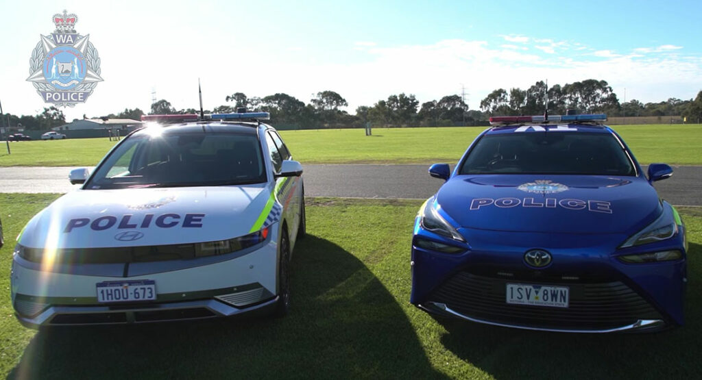  Australian Police Take Delivery Of Hyundai Ioniq 5 And Toyota Mirai