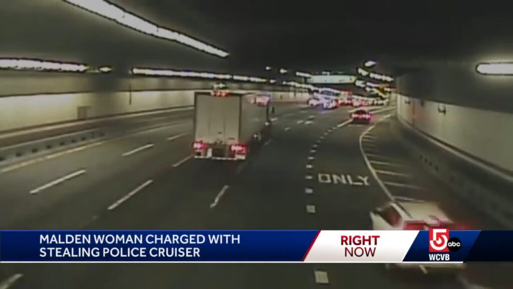 Woman Steals Patrol Car Outside A Massachusetts Police Station And Takes It For A Joy Ride