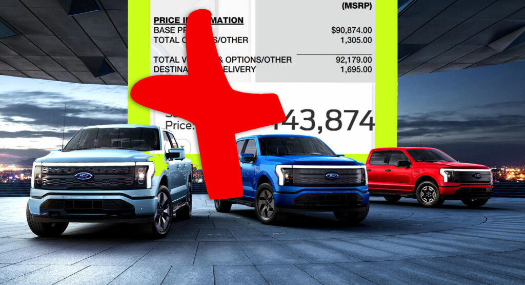 Ford Responds After Ridiculous Dealer F-150 Lightning Price Markups Are Brought To Light (Update)
