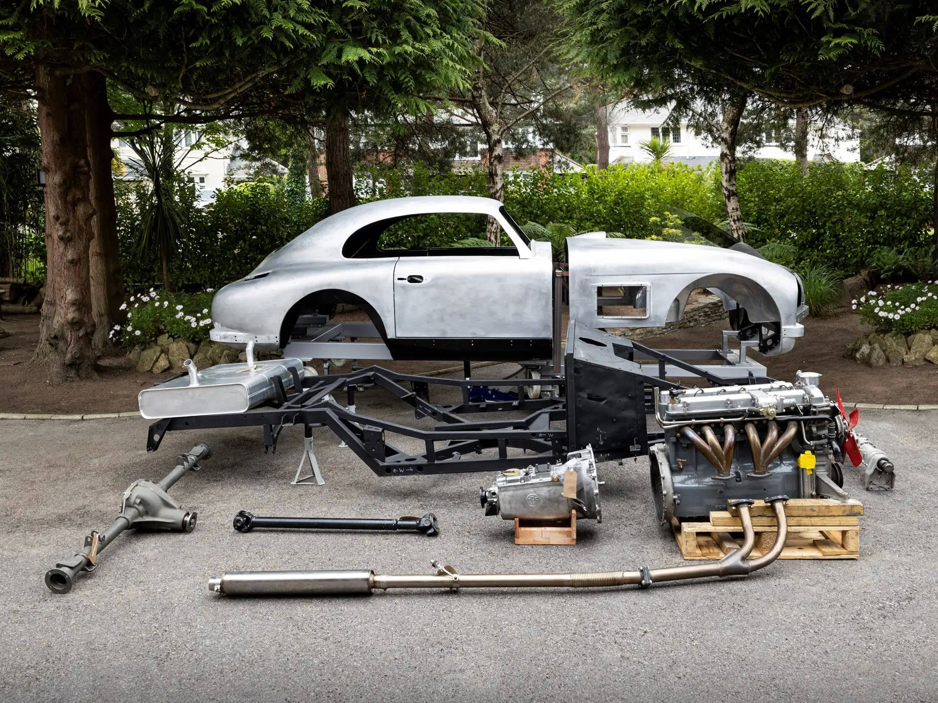 Super Rare Aston Martin DB2 Available For Sale Is A Notable Classic In Need Of Assembly