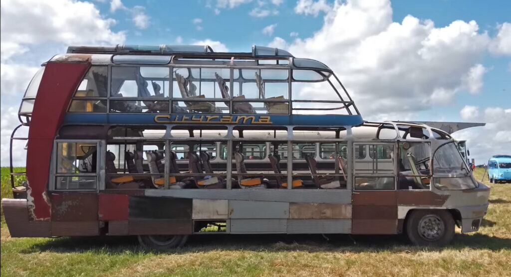  The Last Surviving Citroen Cityrama Tour Bus Is Getting The Restoration It Richly Deserves