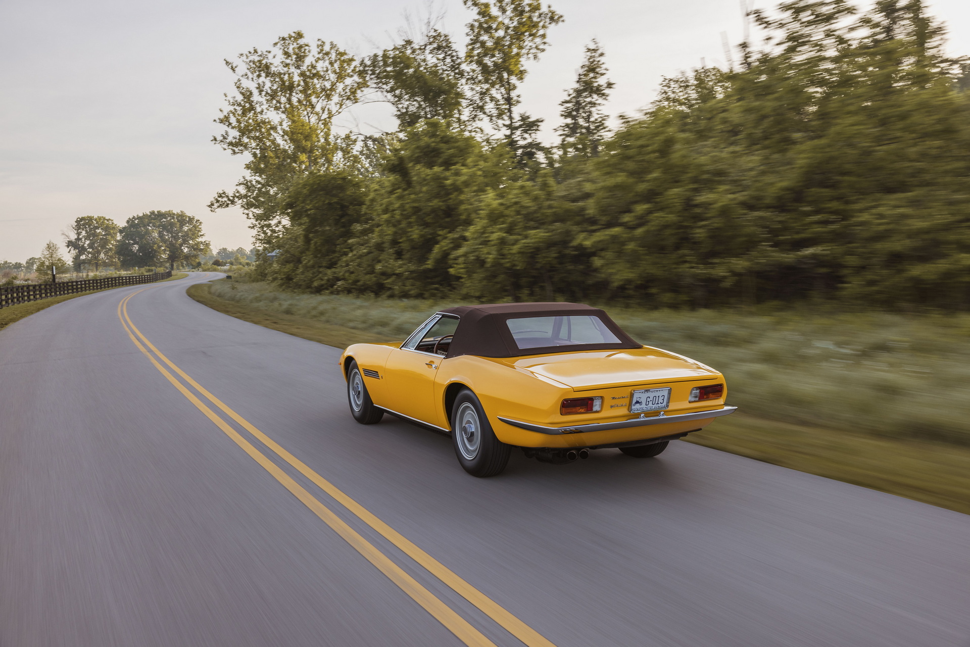 The Very First 1968 Maserati Ghibli Spyder Prototype Is Being Sold In Monterey