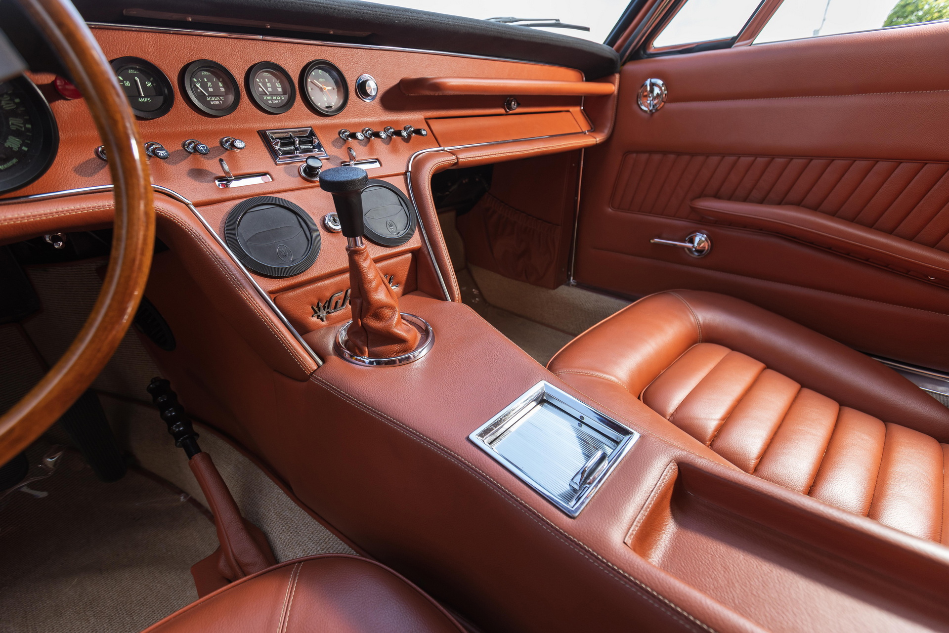 The Very First 1968 Maserati Ghibli Spyder Prototype Is Being Sold In Monterey