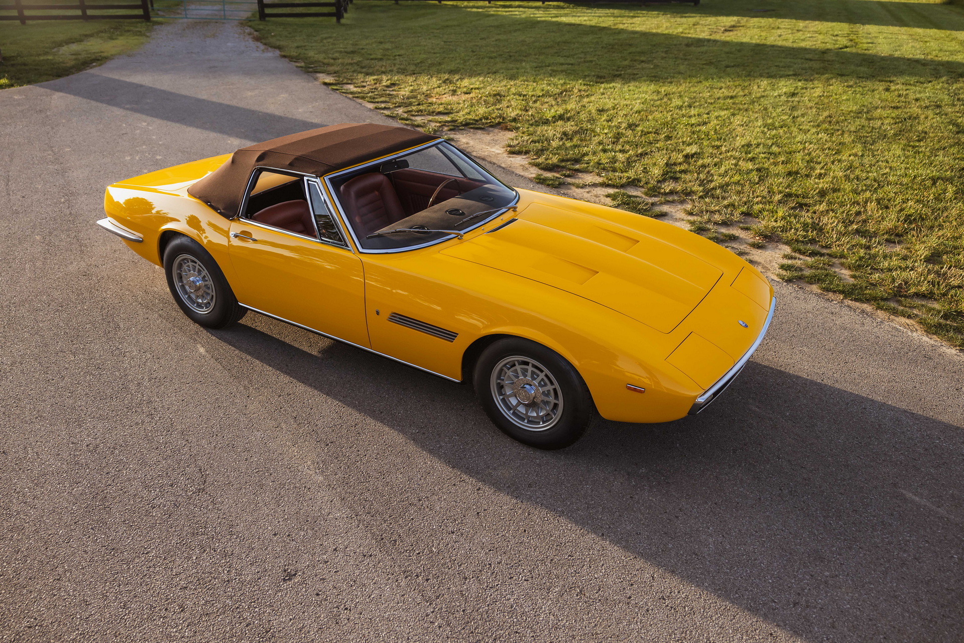 The Very First 1968 Maserati Ghibli Spyder Prototype Is Being Sold In Monterey