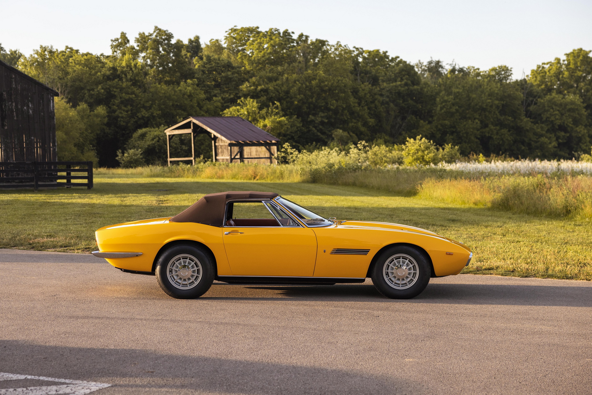 The Very First 1968 Maserati Ghibli Spyder Prototype Is Being Sold In Monterey