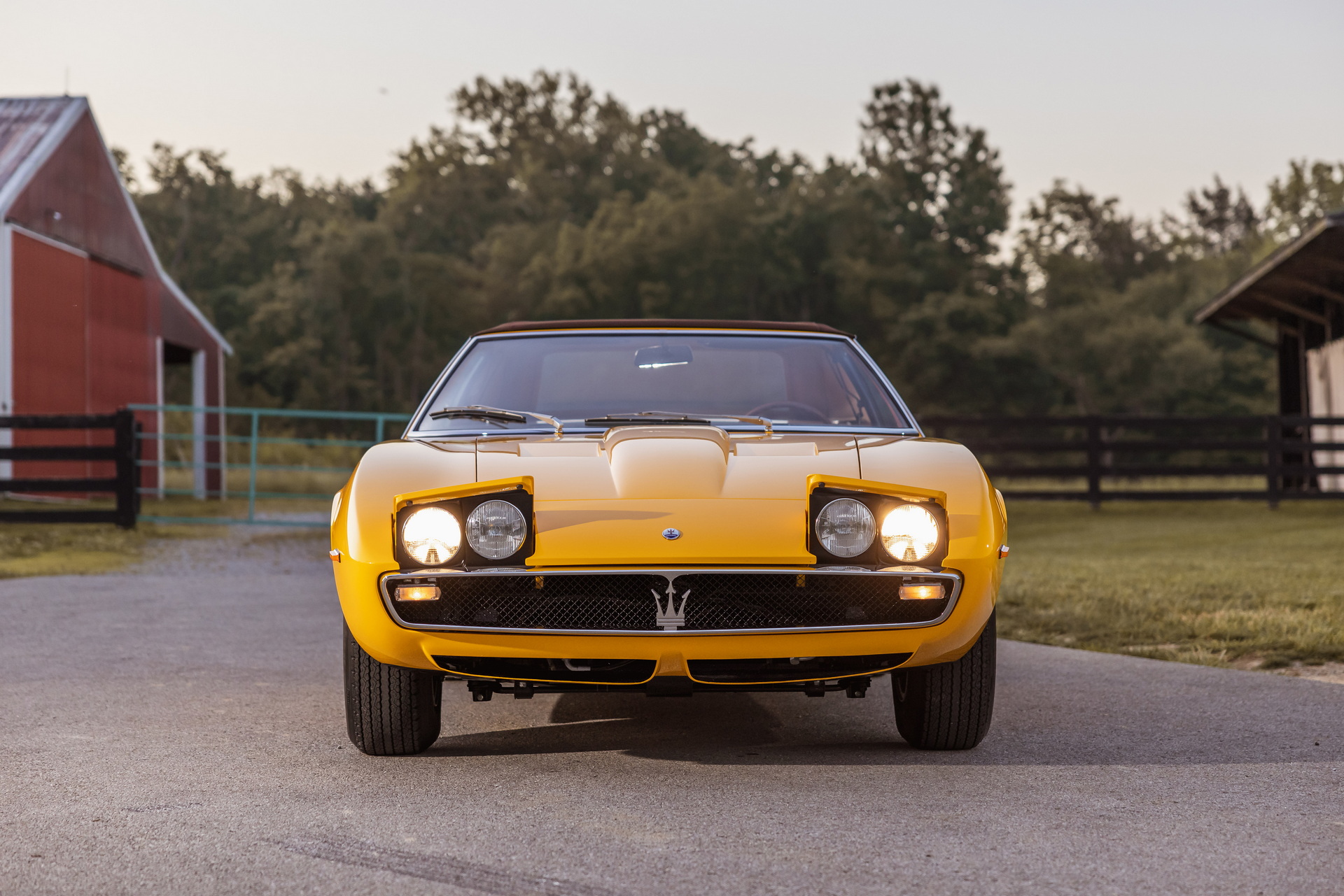 The Very First 1968 Maserati Ghibli Spyder Prototype Is Being Sold In Monterey