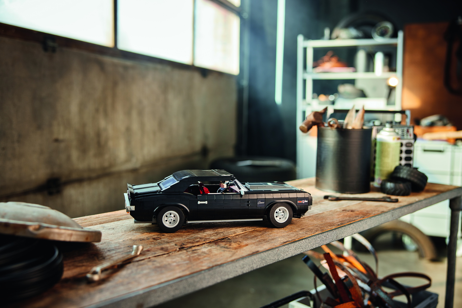 LEGO Unveils New 1,400-Piece 1969 Chevrolet Camaro Z28 Kit