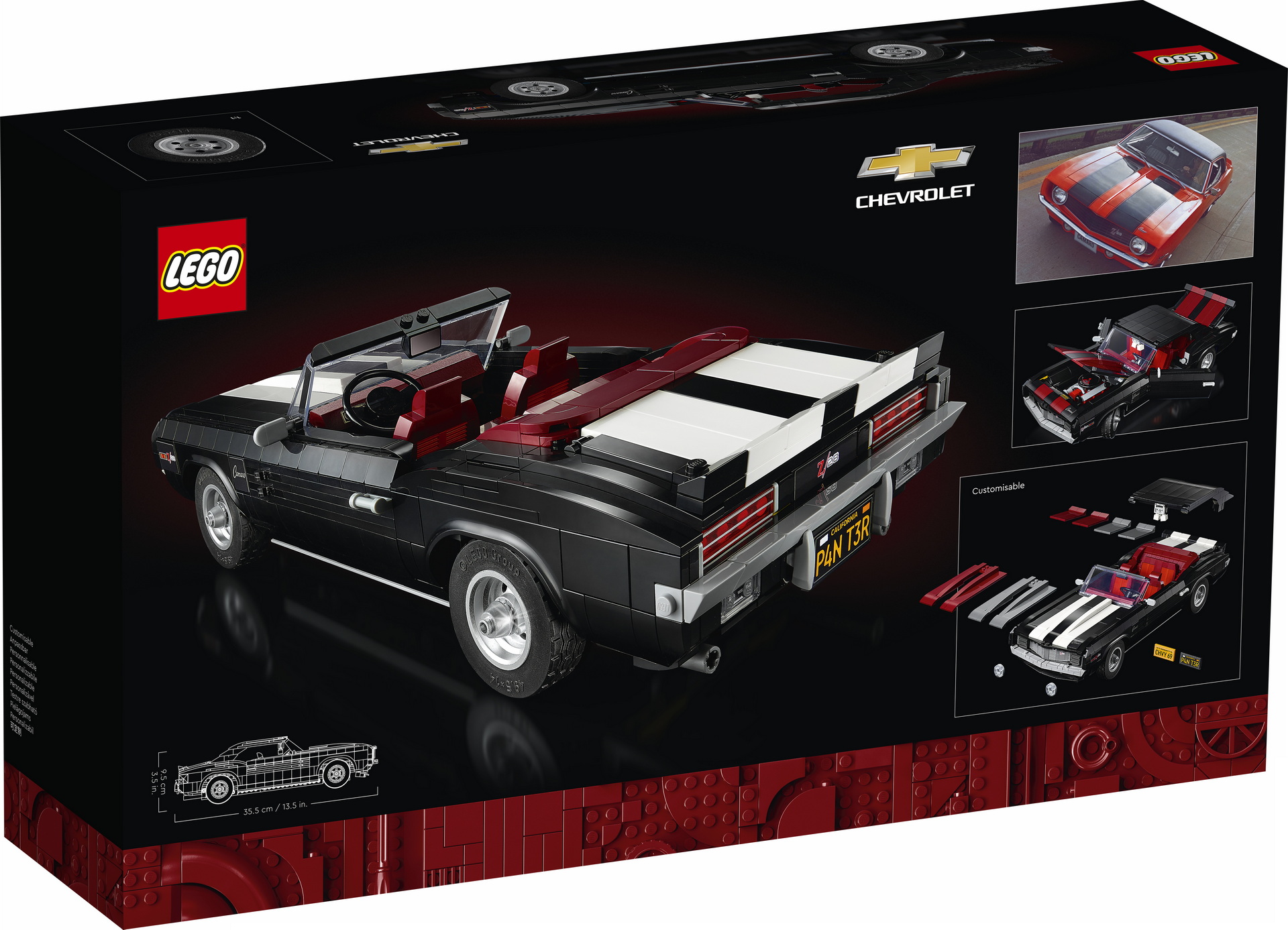 LEGO Unveils New 1,400-Piece 1969 Chevrolet Camaro Z28 Kit