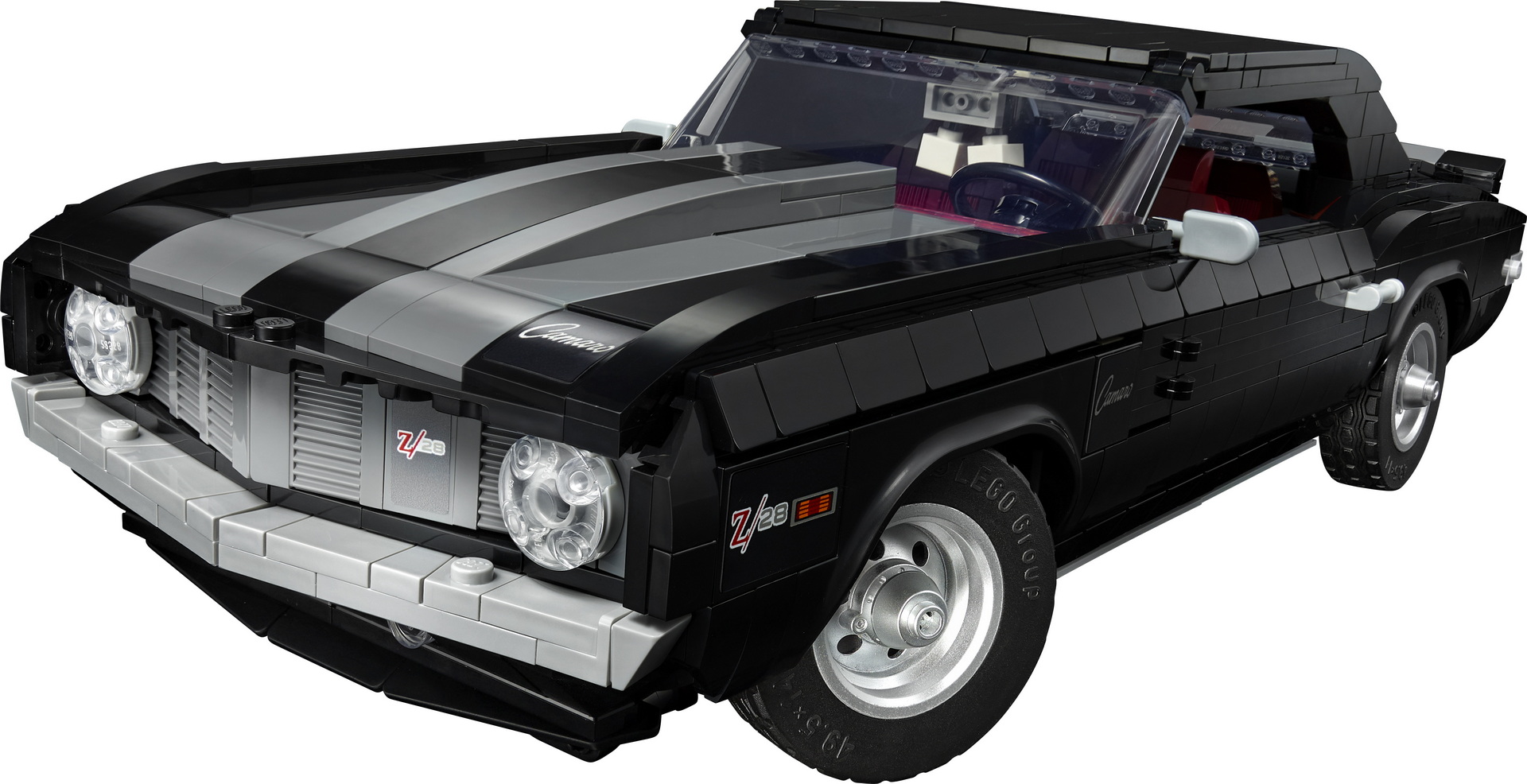 LEGO Unveils New 1,400-Piece 1969 Chevrolet Camaro Z28 Kit