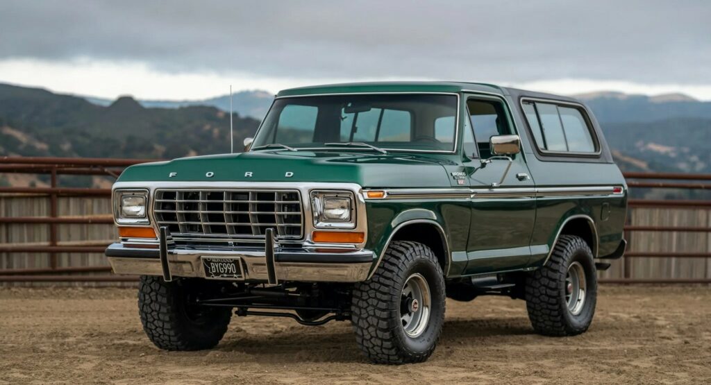 This Classic 1974 Ford Bronco Has Got A Coyote V8 Under Its Hood