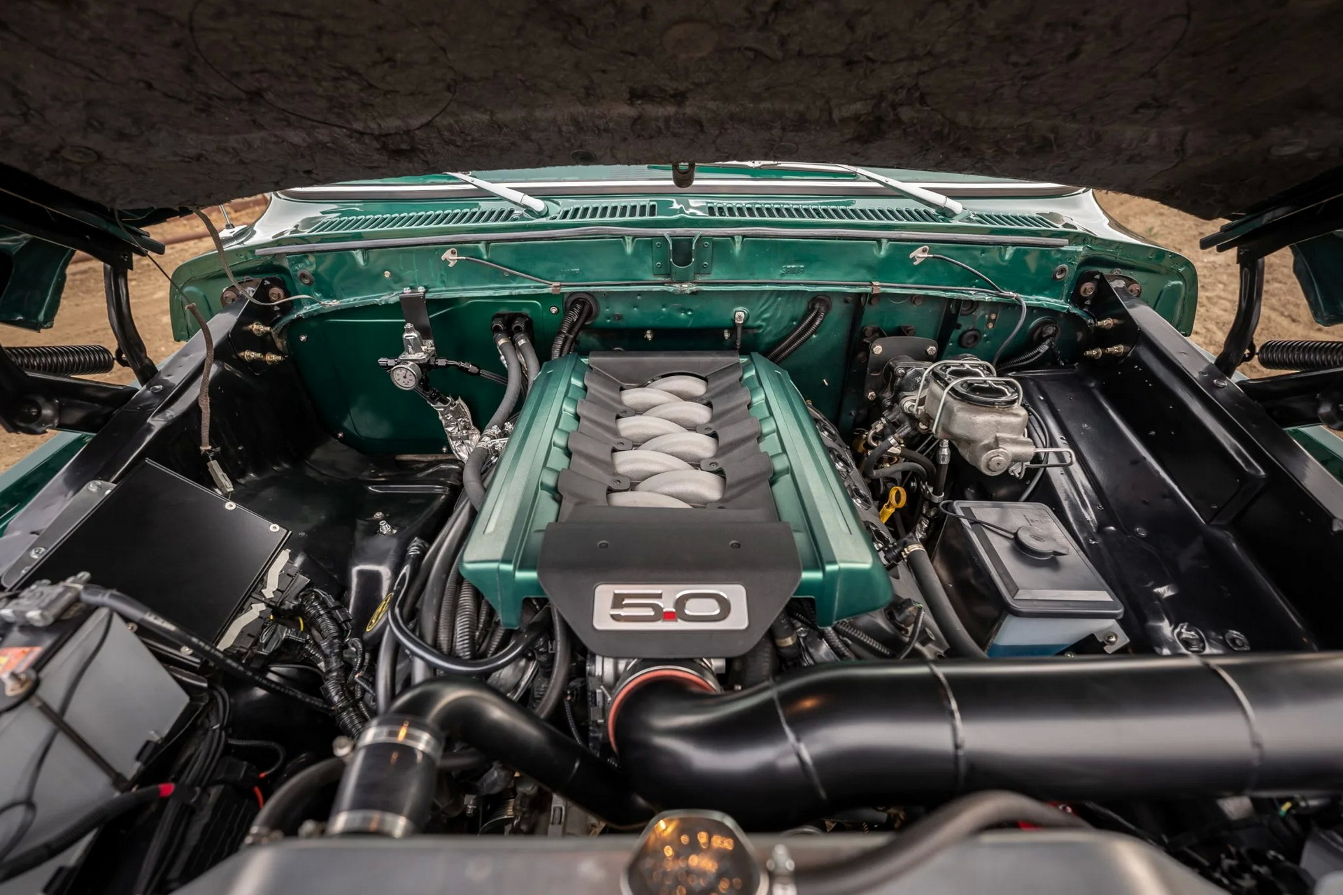 This Classic 1974 Ford Bronco Has Got A Coyote V8 Under Its Hood