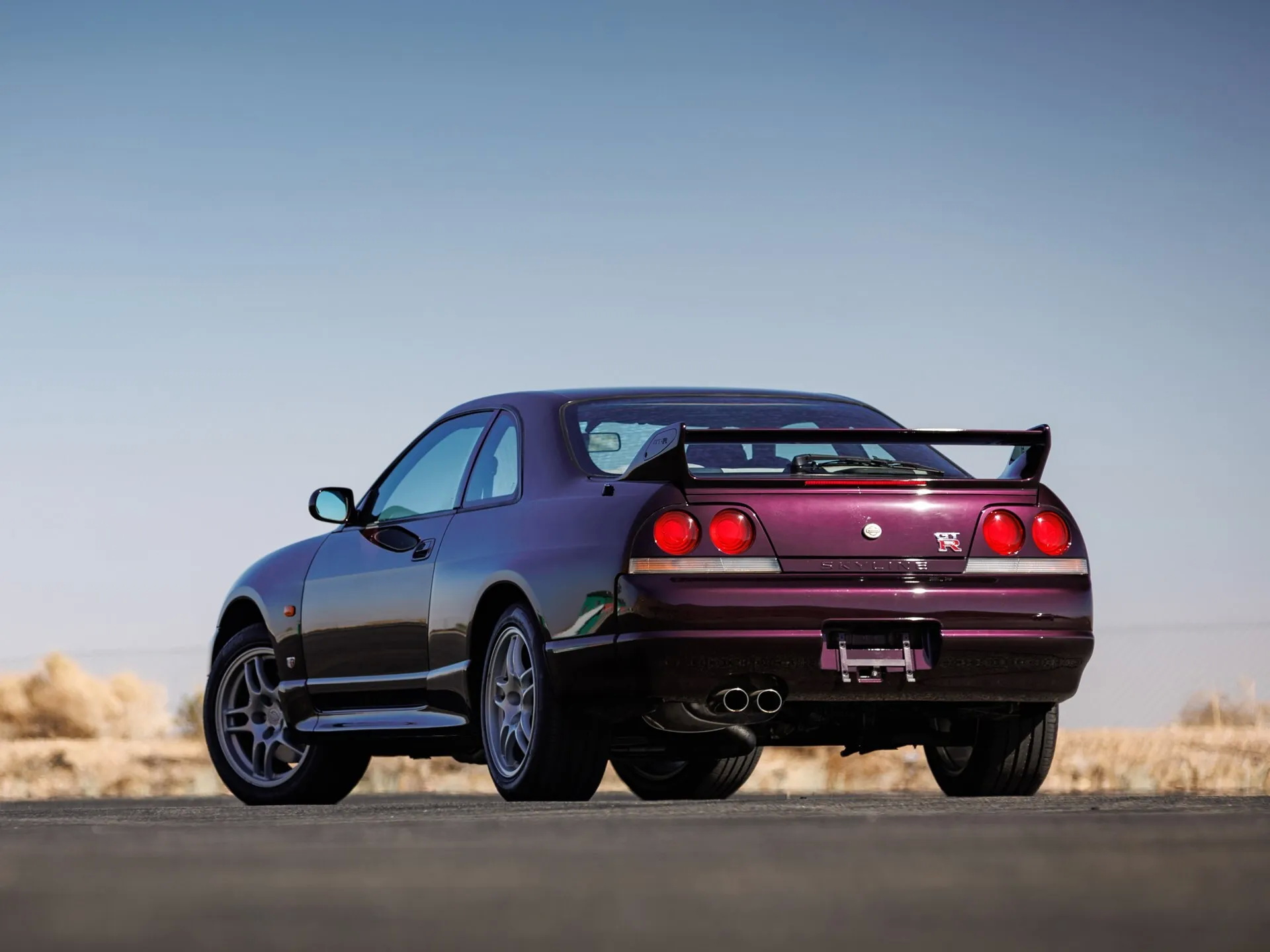 Low-Mileage R33 Nissan Skyline GT-R In Midnight Purple Is Museum Quality And Headed To Auction