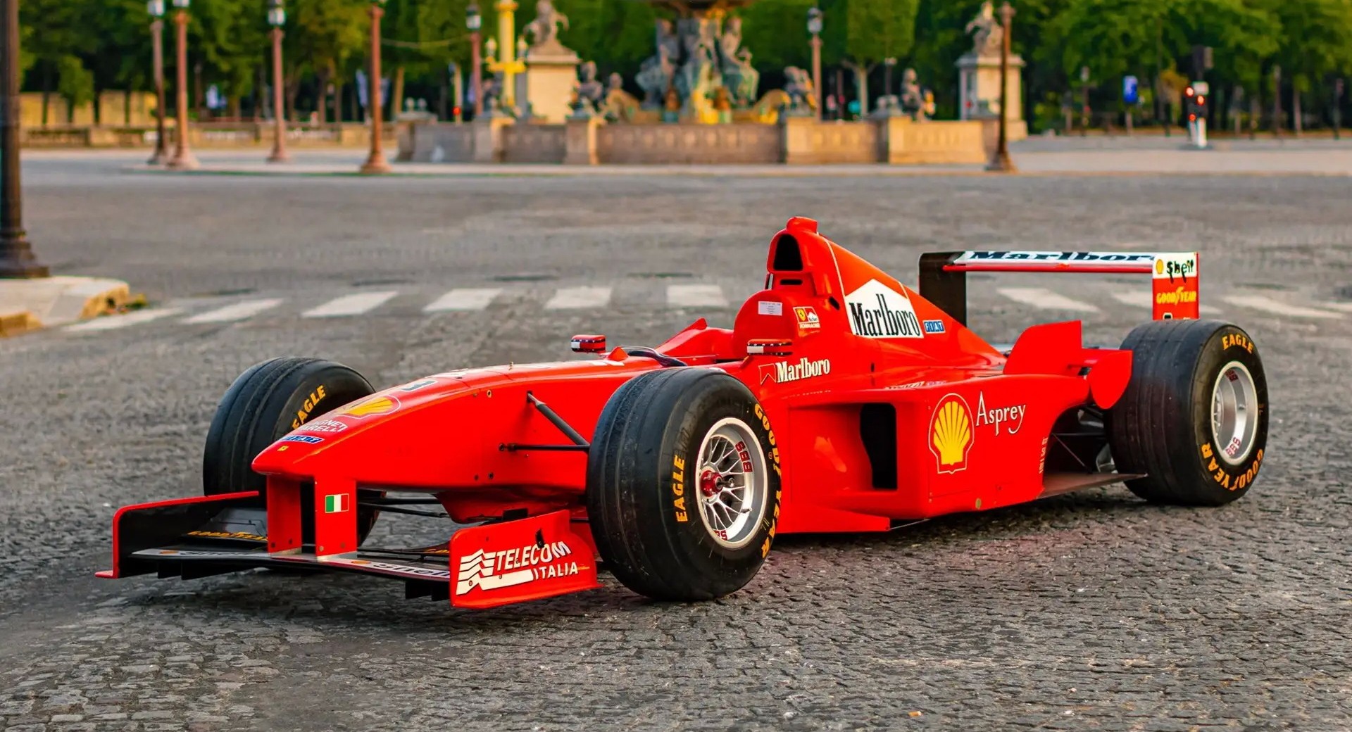Michael Schumacher's Undefeated 4-Race Winning Ferrari F1 Car Is Going Up  For Auction