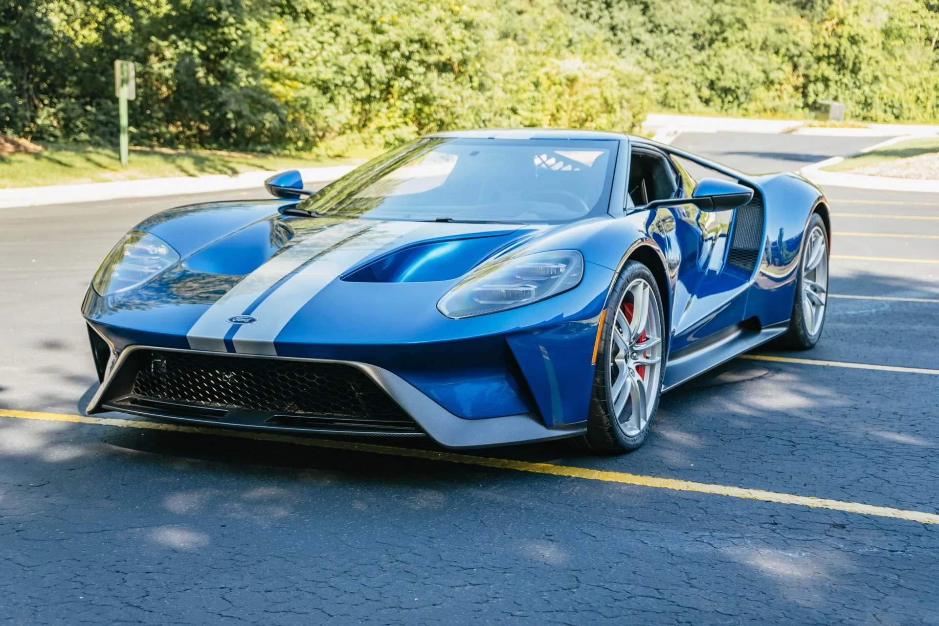Skip The Application Process And Buy This Delivery-Mileage Ford GT Instead