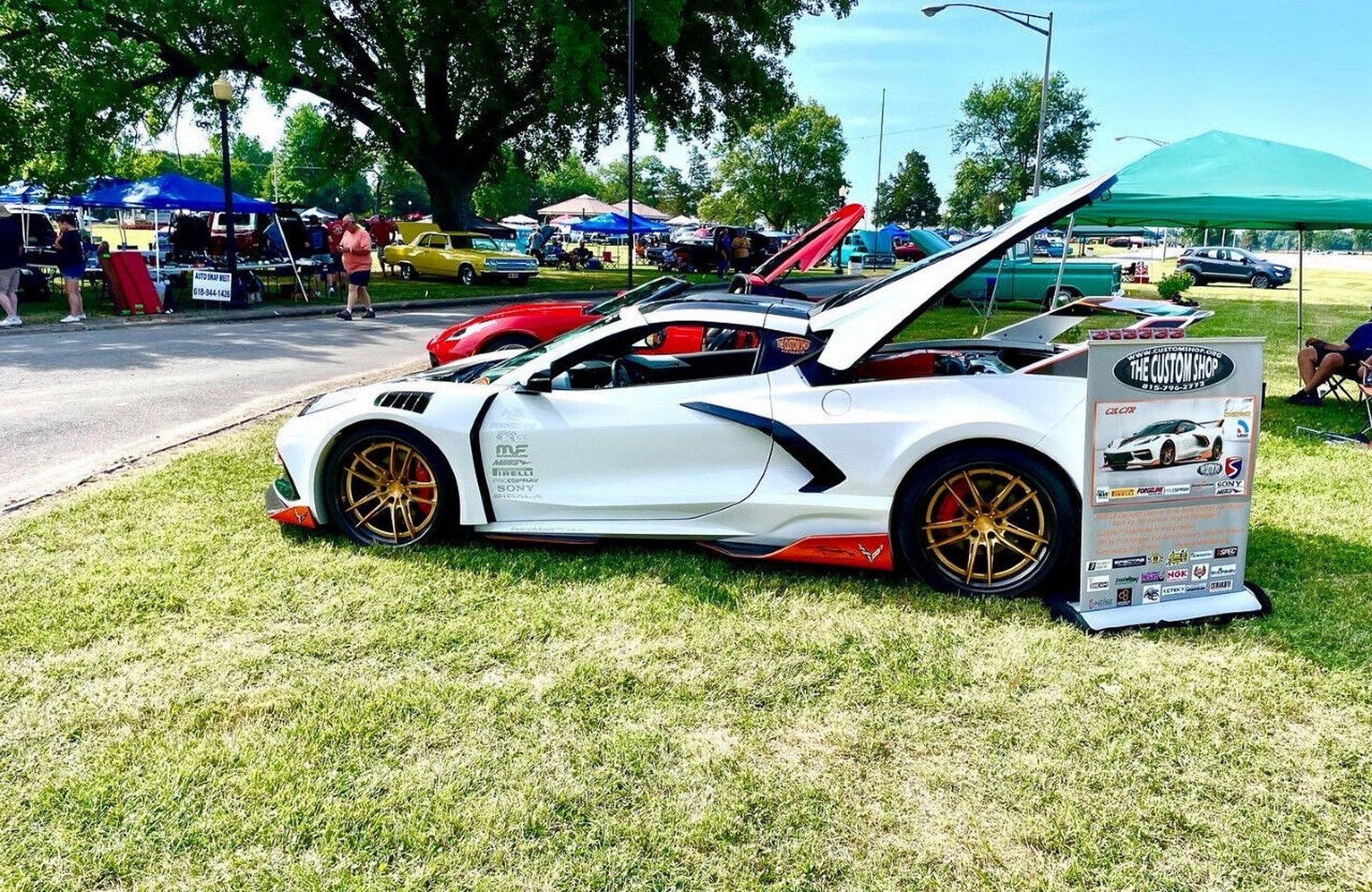 Buy This One Of One SEMA Show Supercharged C8 Corvette And Go Scare Supercars