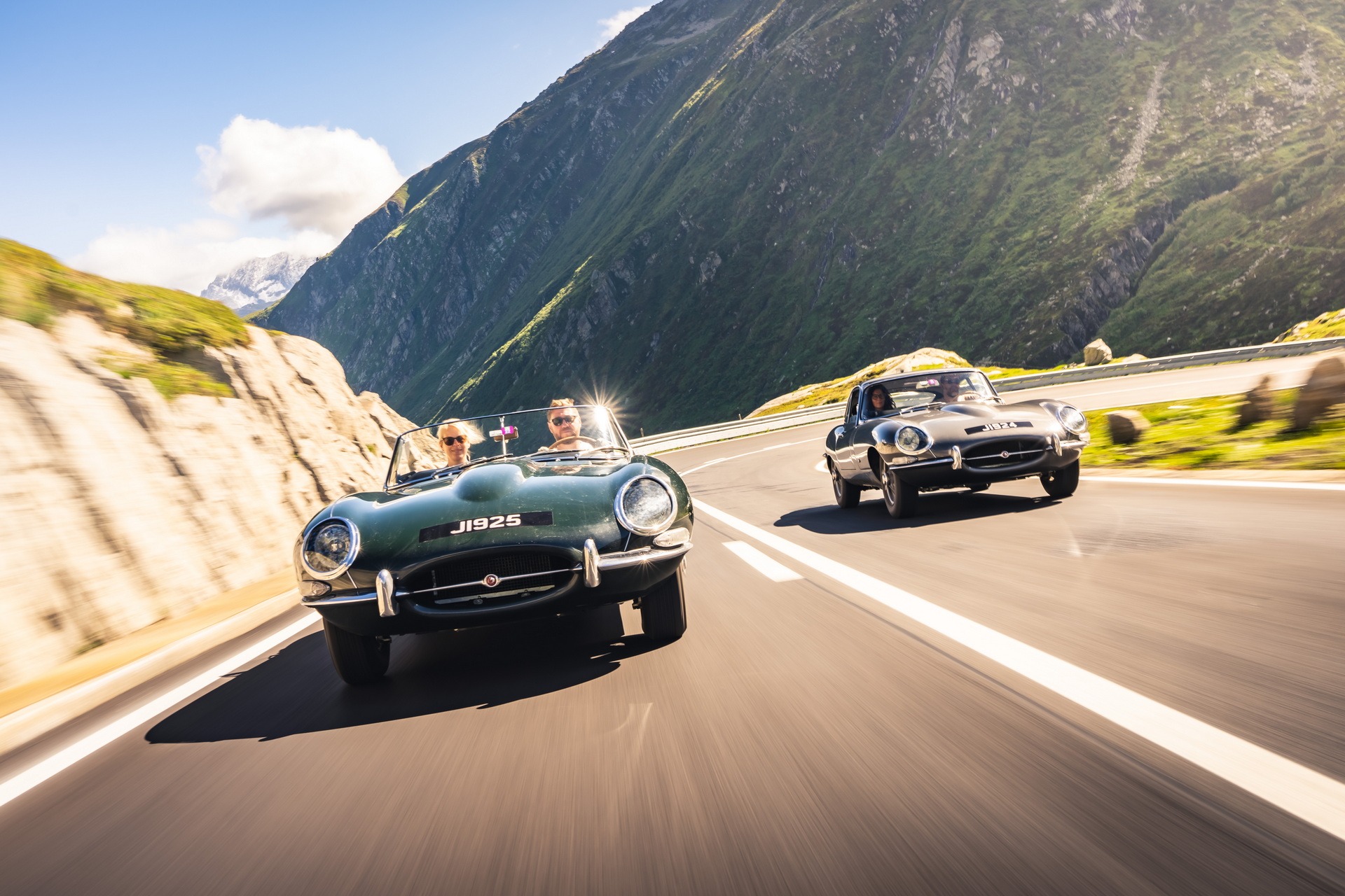 Owners Of Jaguar E-Type 60 Collection Edition Tributes Treated To Historic And Luxurious Geneva Drive