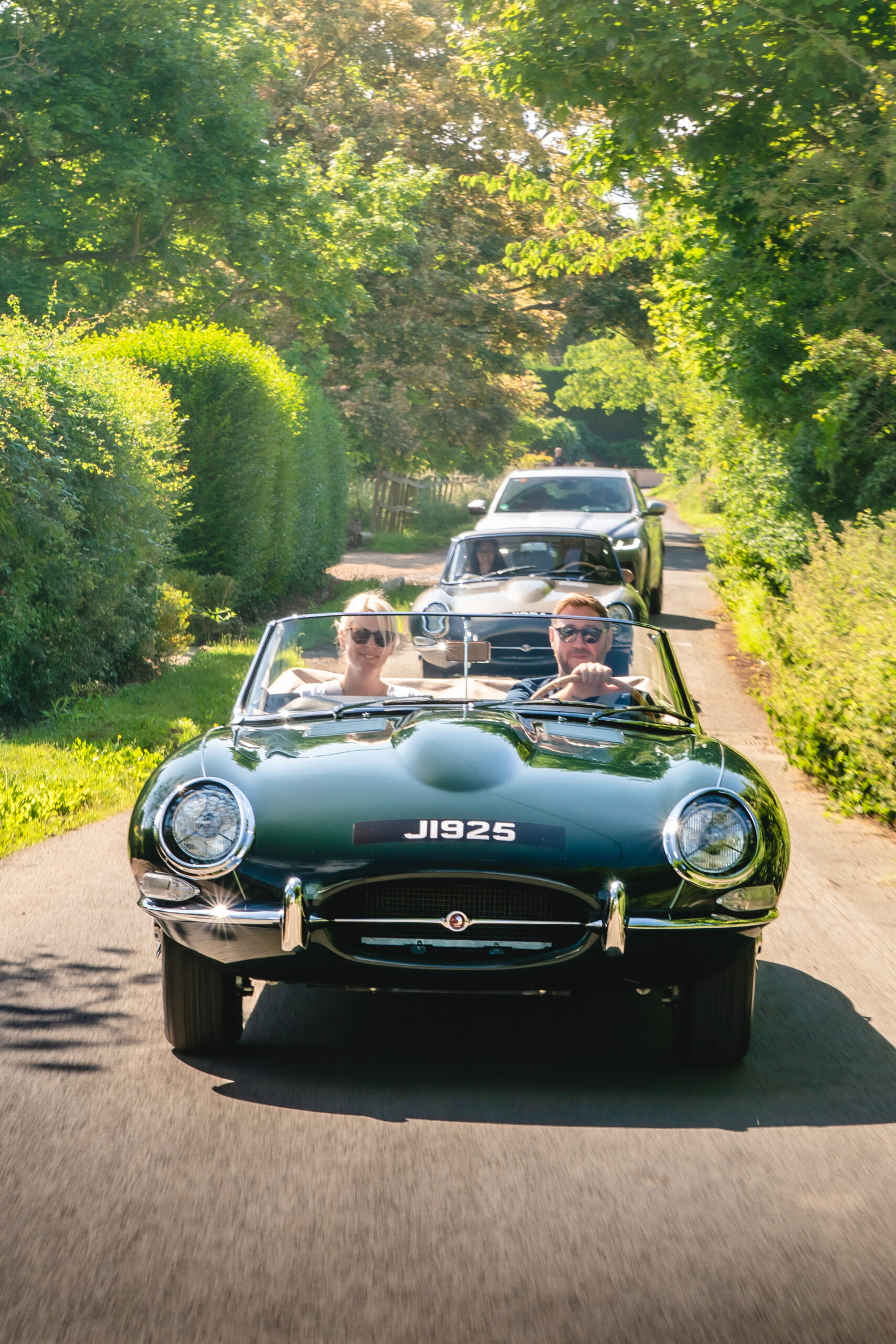 Owners Of Jaguar E-Type 60 Collection Edition Tributes Treated To Historic And Luxurious Geneva Drive