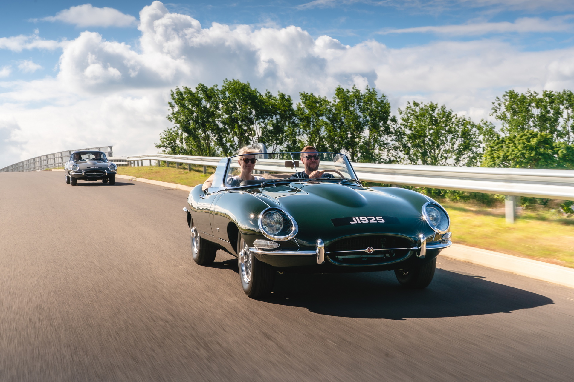 Owners Of Jaguar E-Type 60 Collection Edition Tributes Treated To Historic And Luxurious Geneva Drive