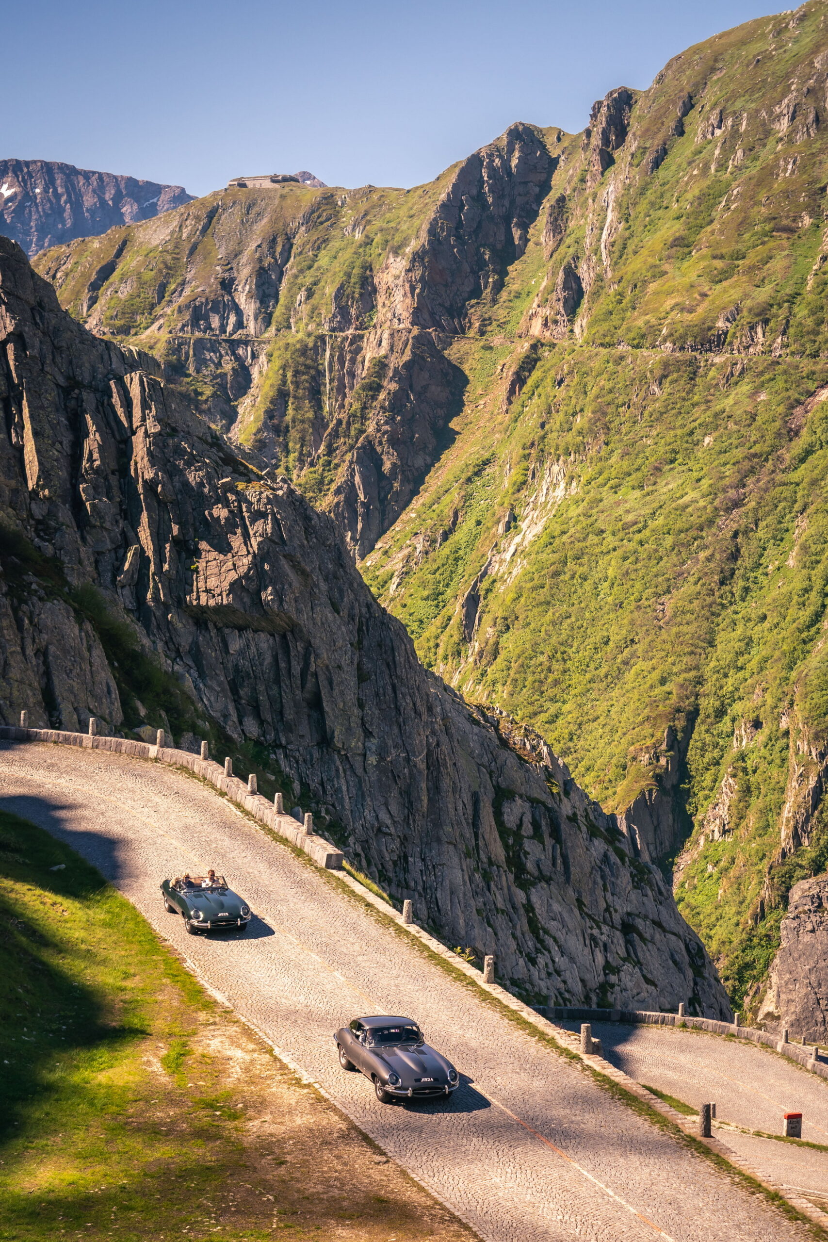 Owners Of Jaguar E-Type 60 Collection Edition Tributes Treated To Historic And Luxurious Geneva Drive