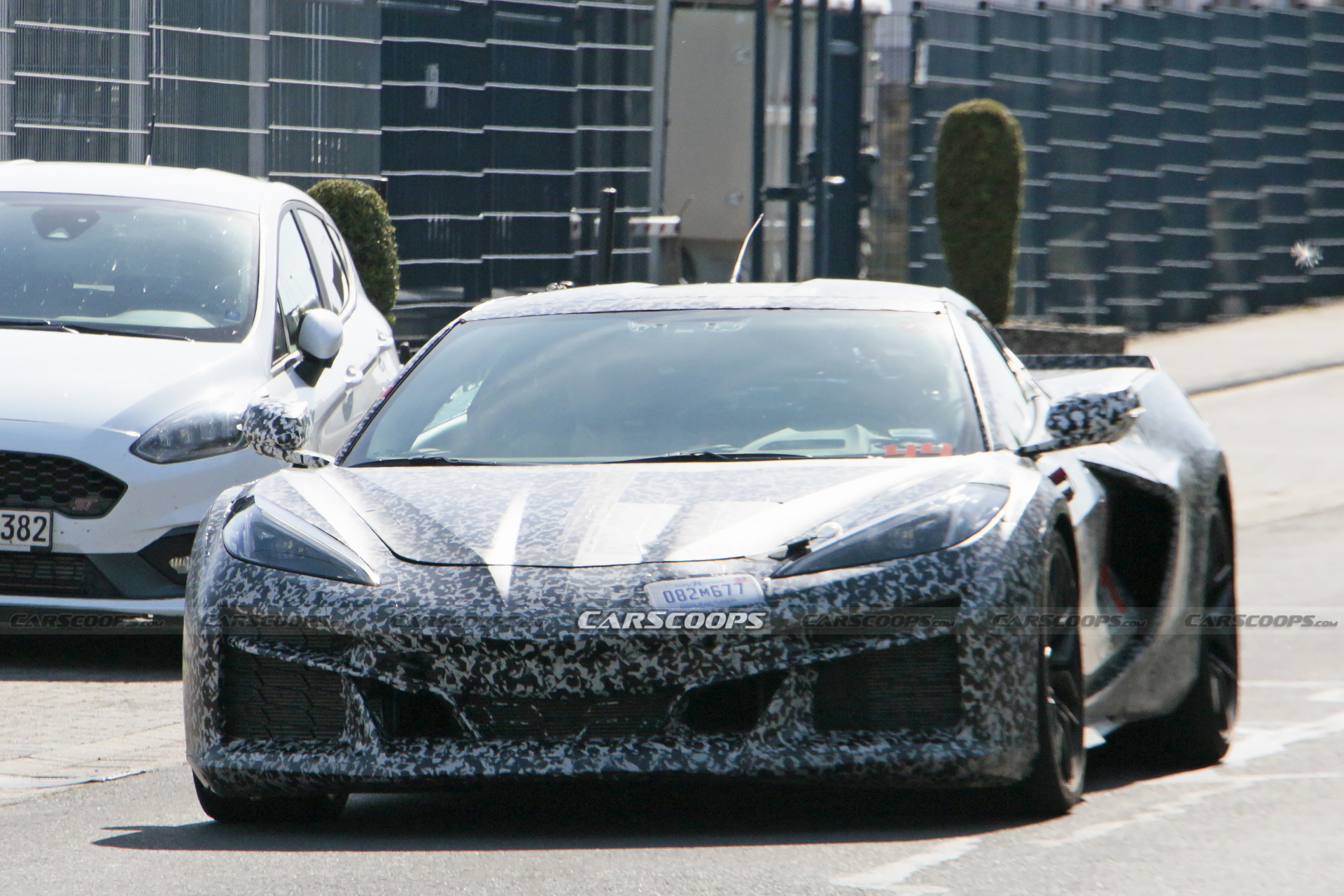Trio Of Corvette C8s Spied At Nürburgring Suspected Of Being E-Rays