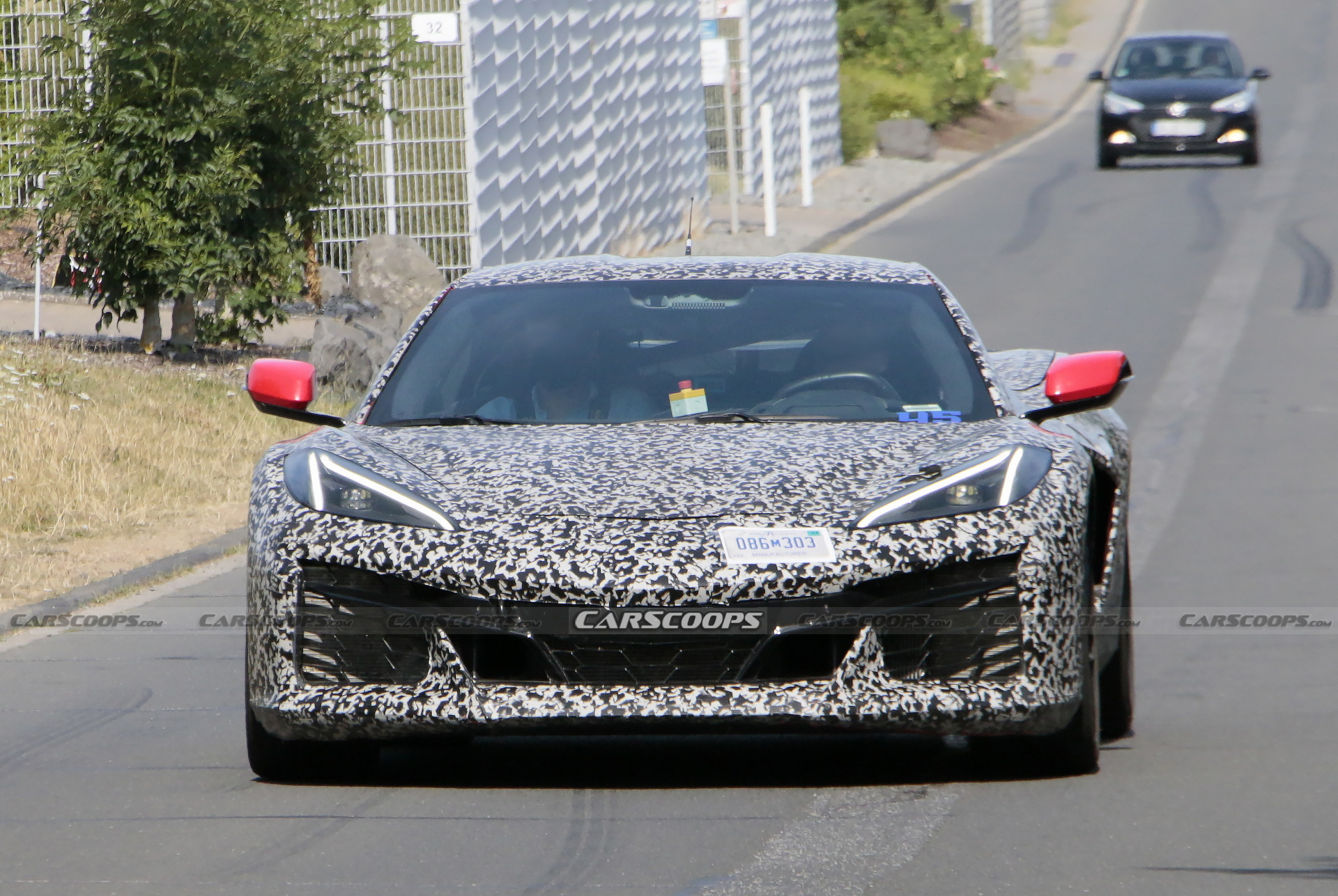 Trio Of Corvette C8s Spied At Nürburgring Suspected Of Being E-Rays