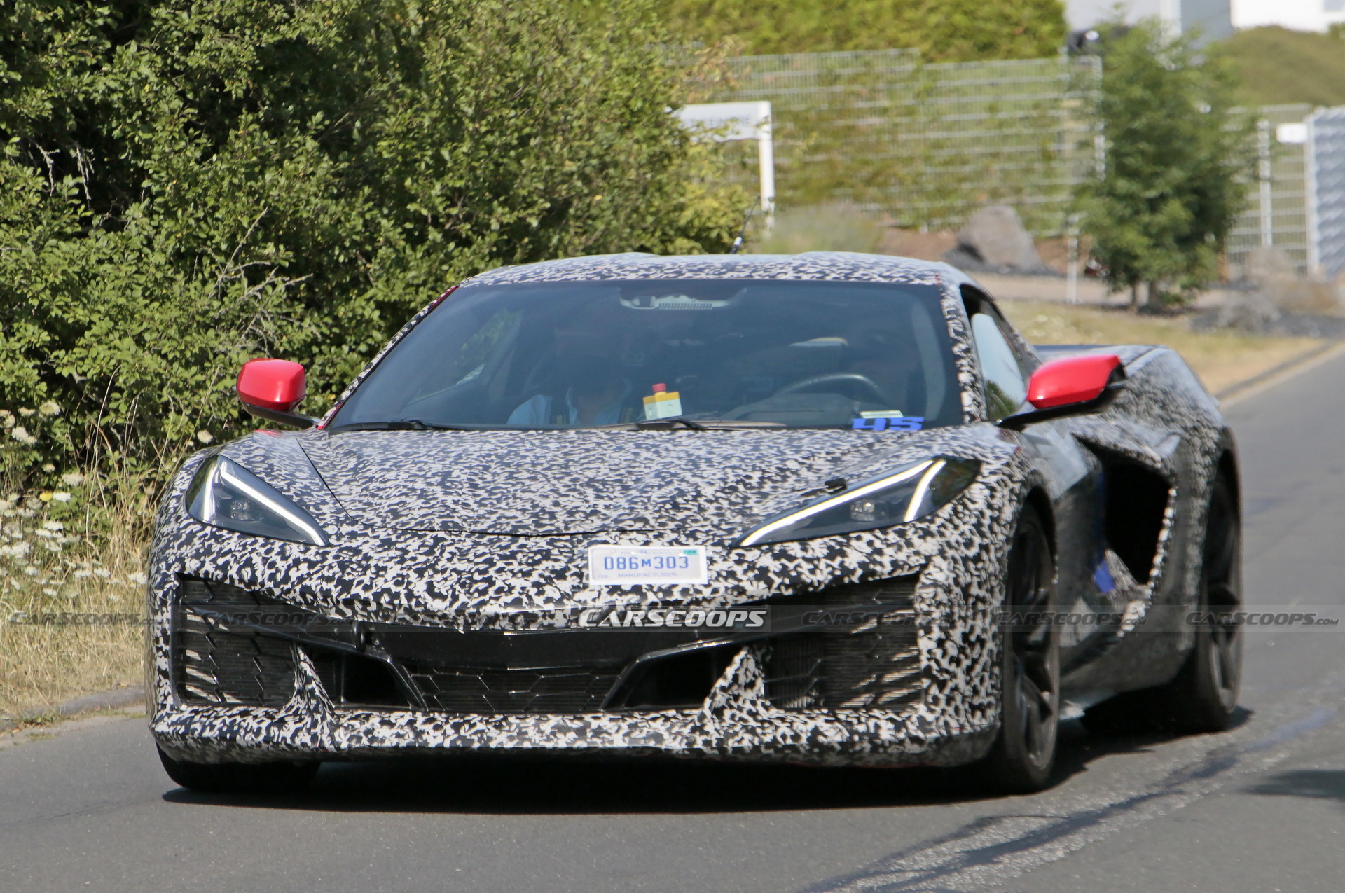 Trio Of Corvette C8s Spied At Nürburgring Suspected Of Being E-Rays