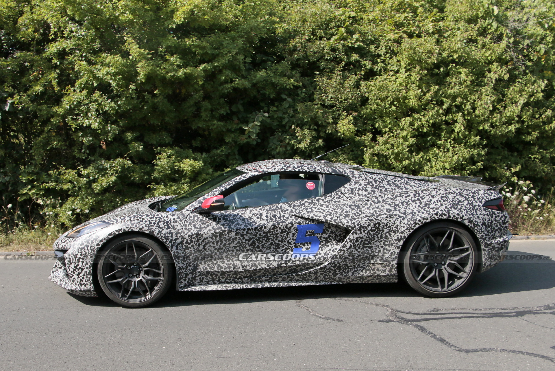 Trio Of Corvette C8s Spied At Nürburgring Suspected Of Being E-Rays