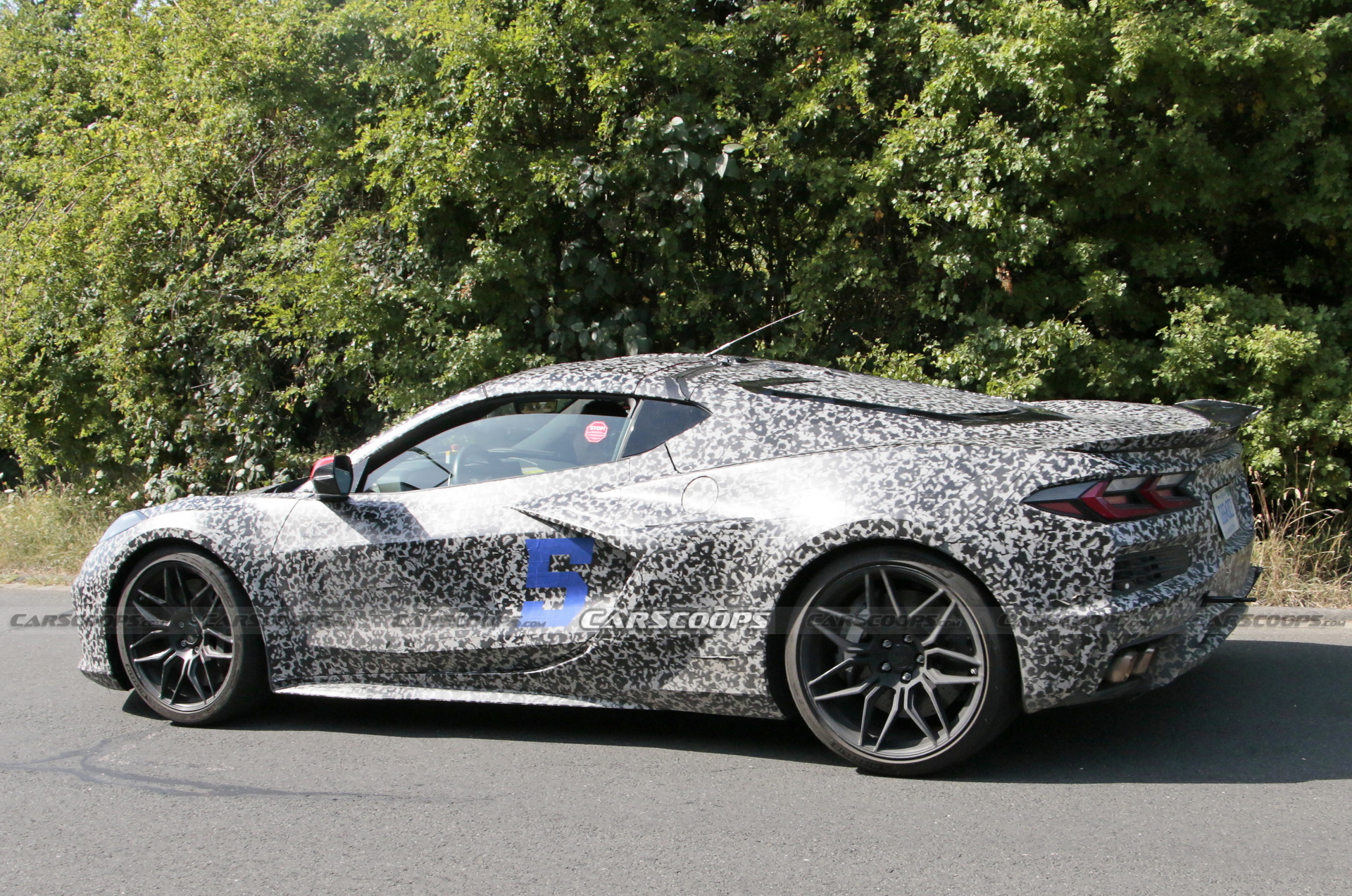 Trio Of Corvette C8s Spied At Nürburgring Suspected Of Being E-Rays