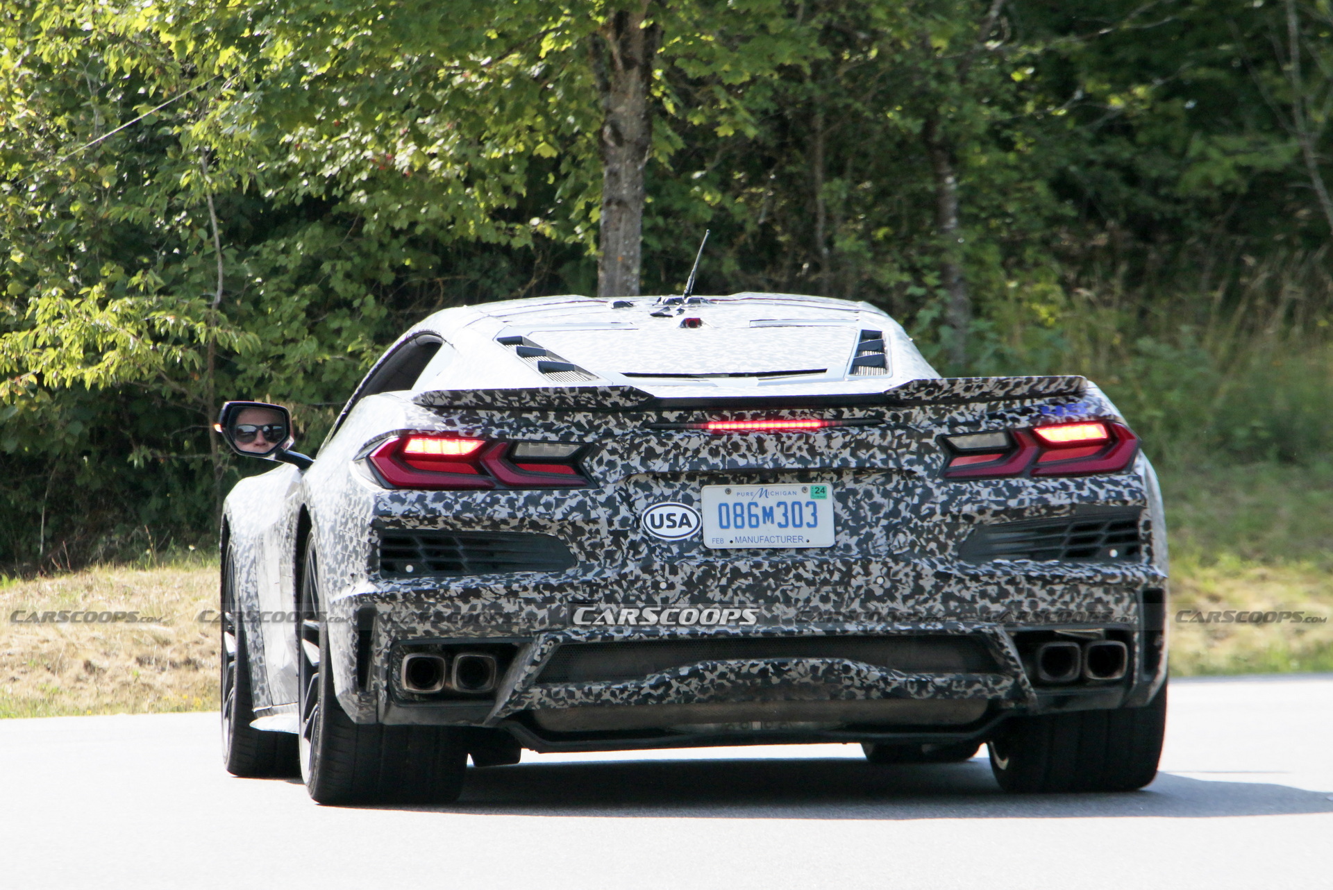 Trio Of Corvette C8s Spied At Nürburgring Suspected Of Being E-Rays