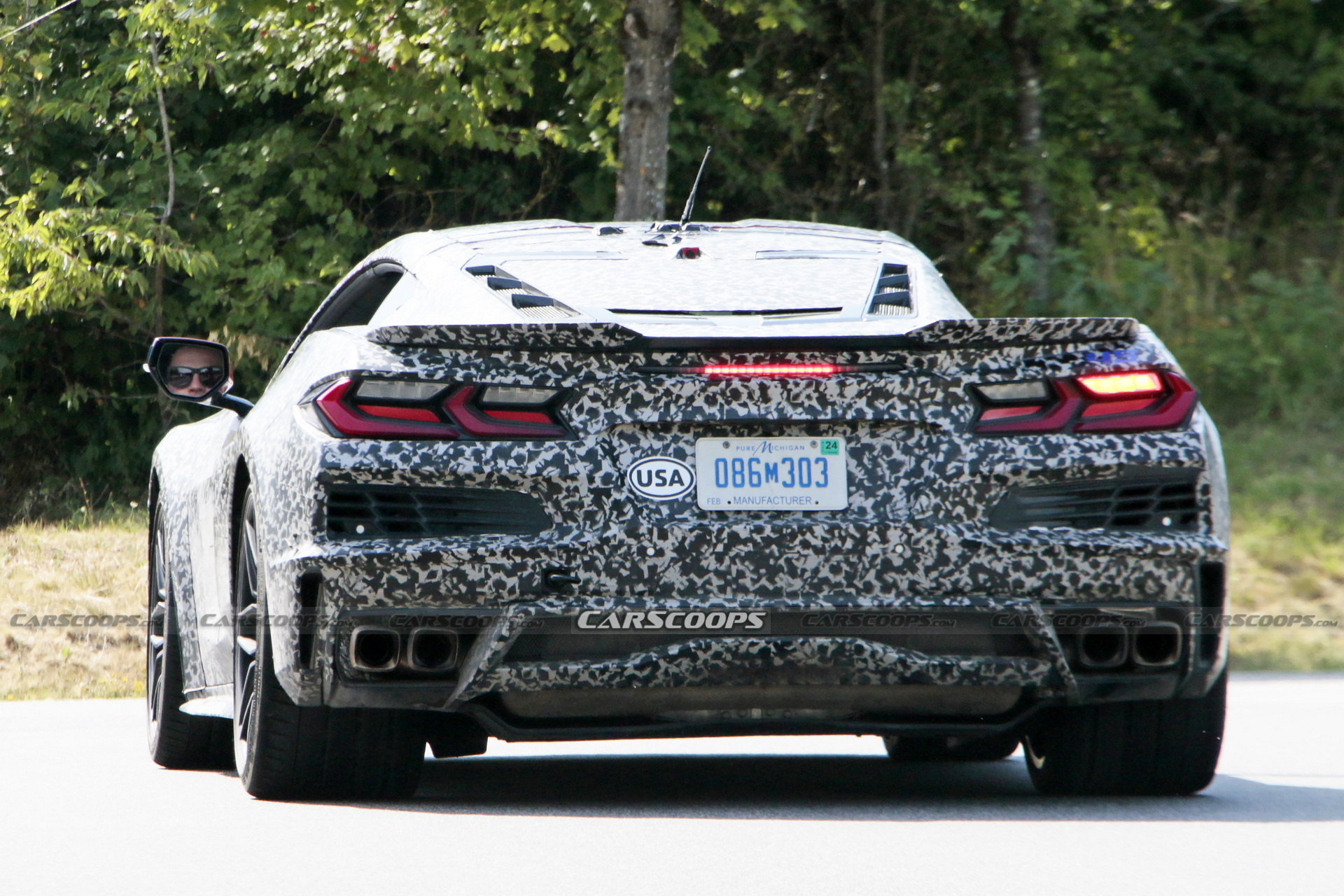 Trio Of Corvette C8s Spied At Nürburgring Suspected Of Being E-Rays