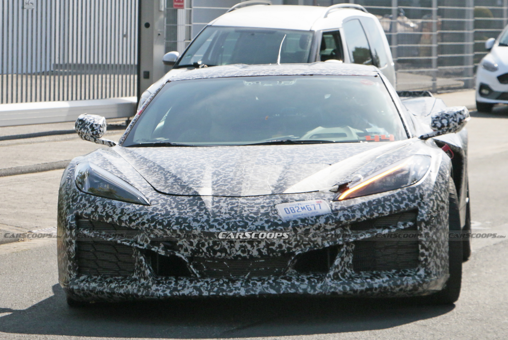 Trio Of Corvette C8s Spied At Nürburgring Suspected Of Being E-Rays