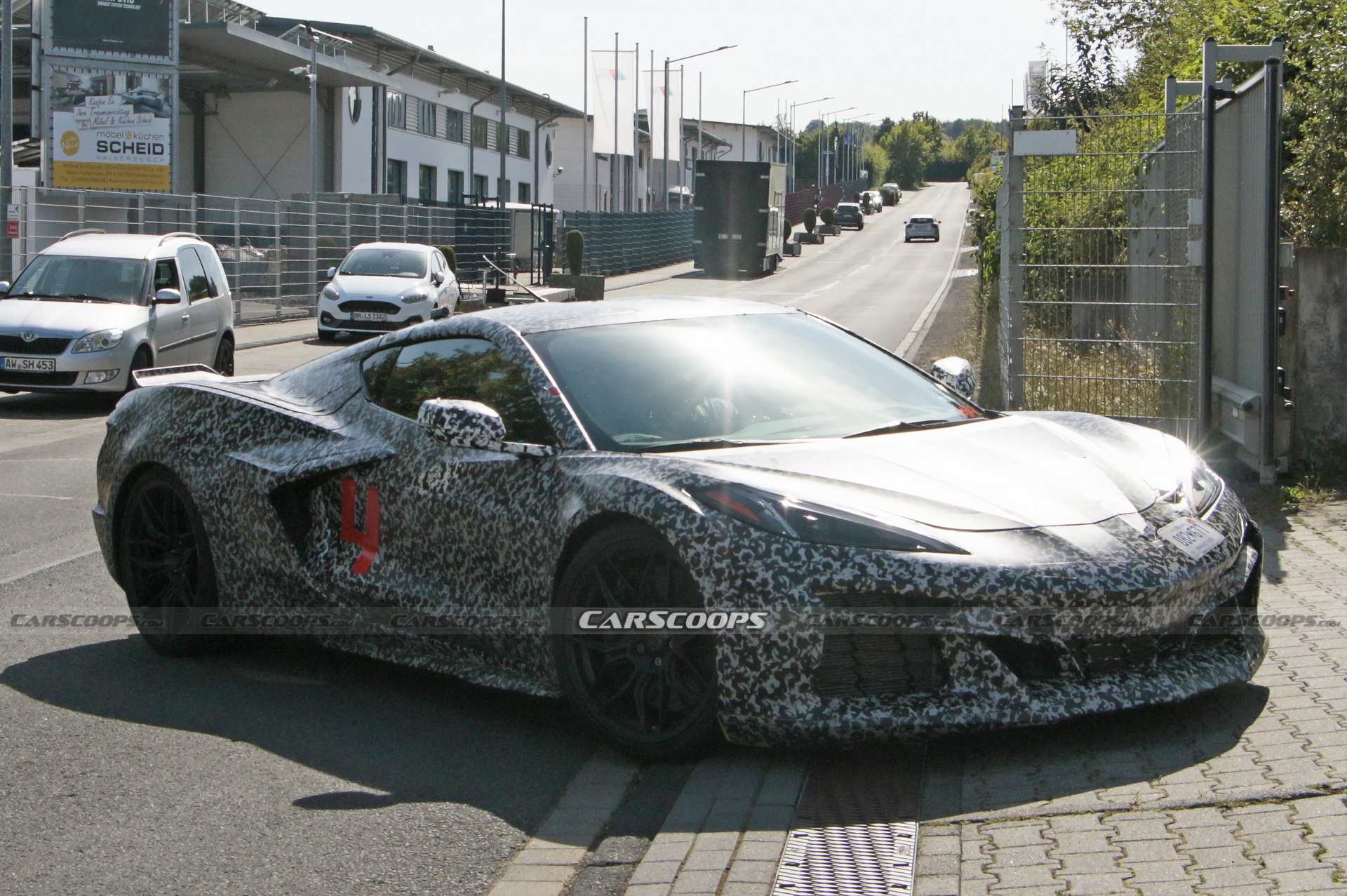 Trio Of Corvette C8s Spied At Nürburgring Suspected Of Being E-Rays