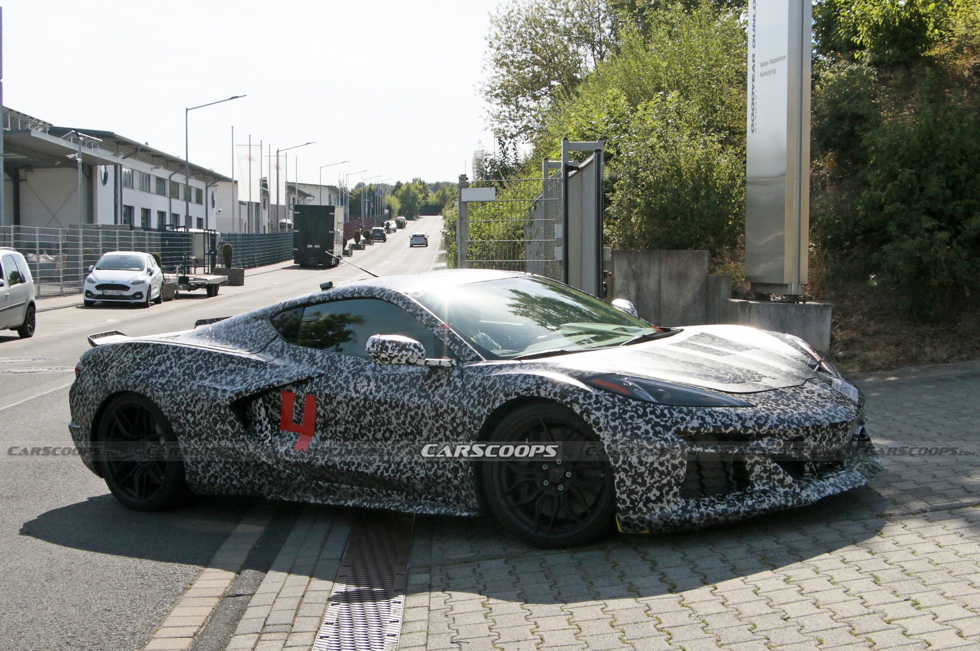 Trio Of Corvette C8s Spied At Nürburgring Suspected Of Being E-Rays