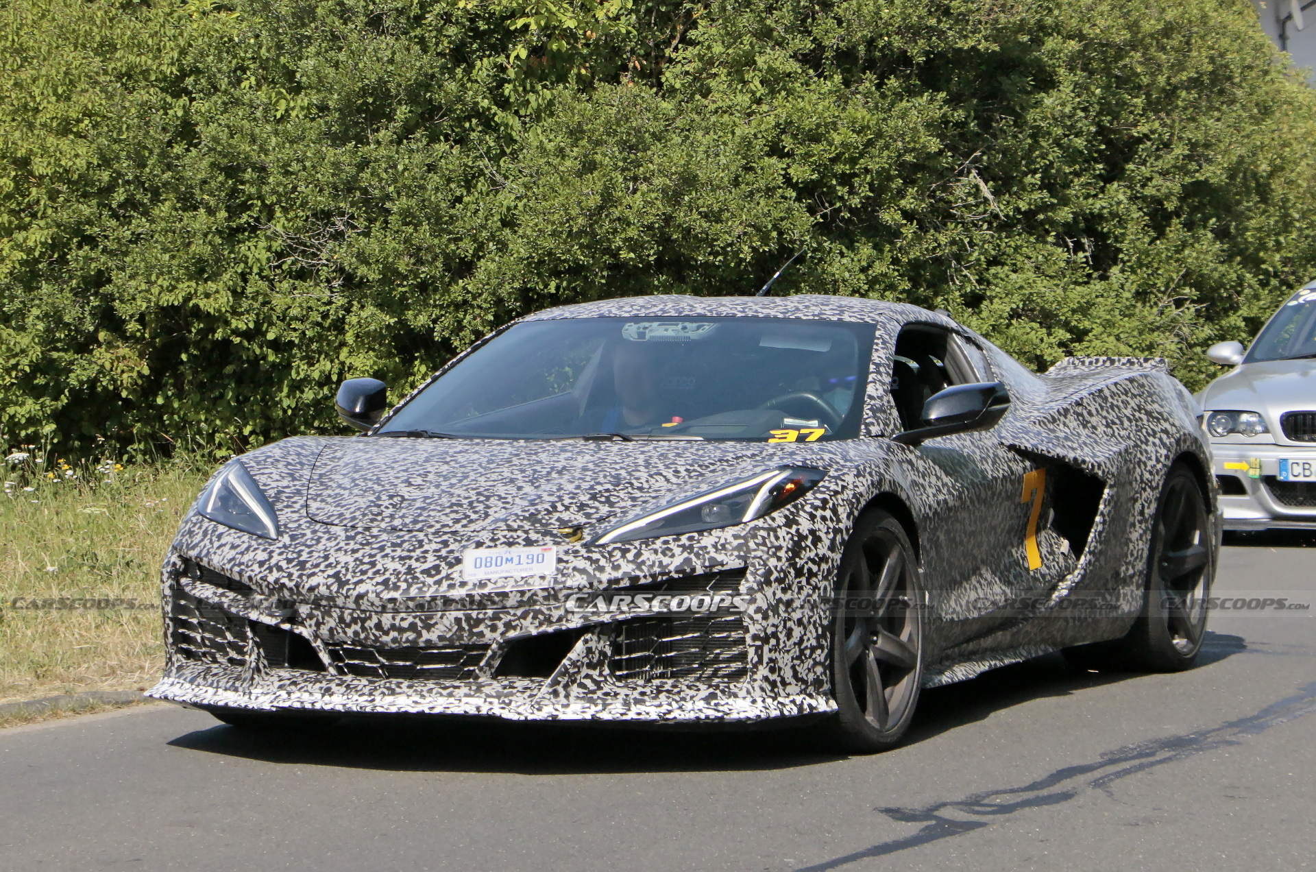 Trio Of Corvette C8s Spied At Nürburgring Suspected Of Being E-Rays