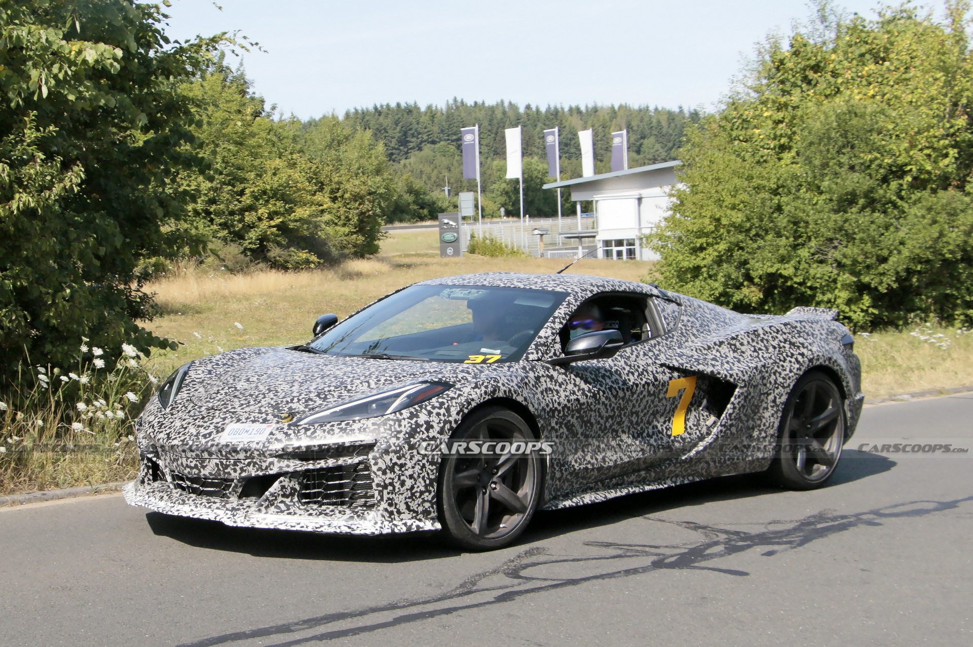 Trio Of Corvette C8s Spied At Nürburgring Suspected Of Being E-Rays