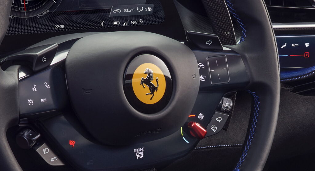 CEO Says Ferrari Is Pretty Good At Making Cars, Will Build Exciting EVs