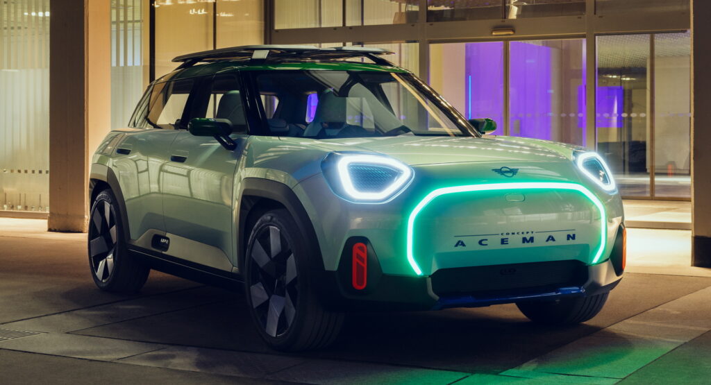  Mini Shows Off Future Of Design With Aceman EV Concept