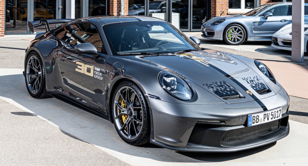  Porsche Sonderwunch Builds Special 911 GT3 To Celebrate Supercup Series’ 30th Anniversary