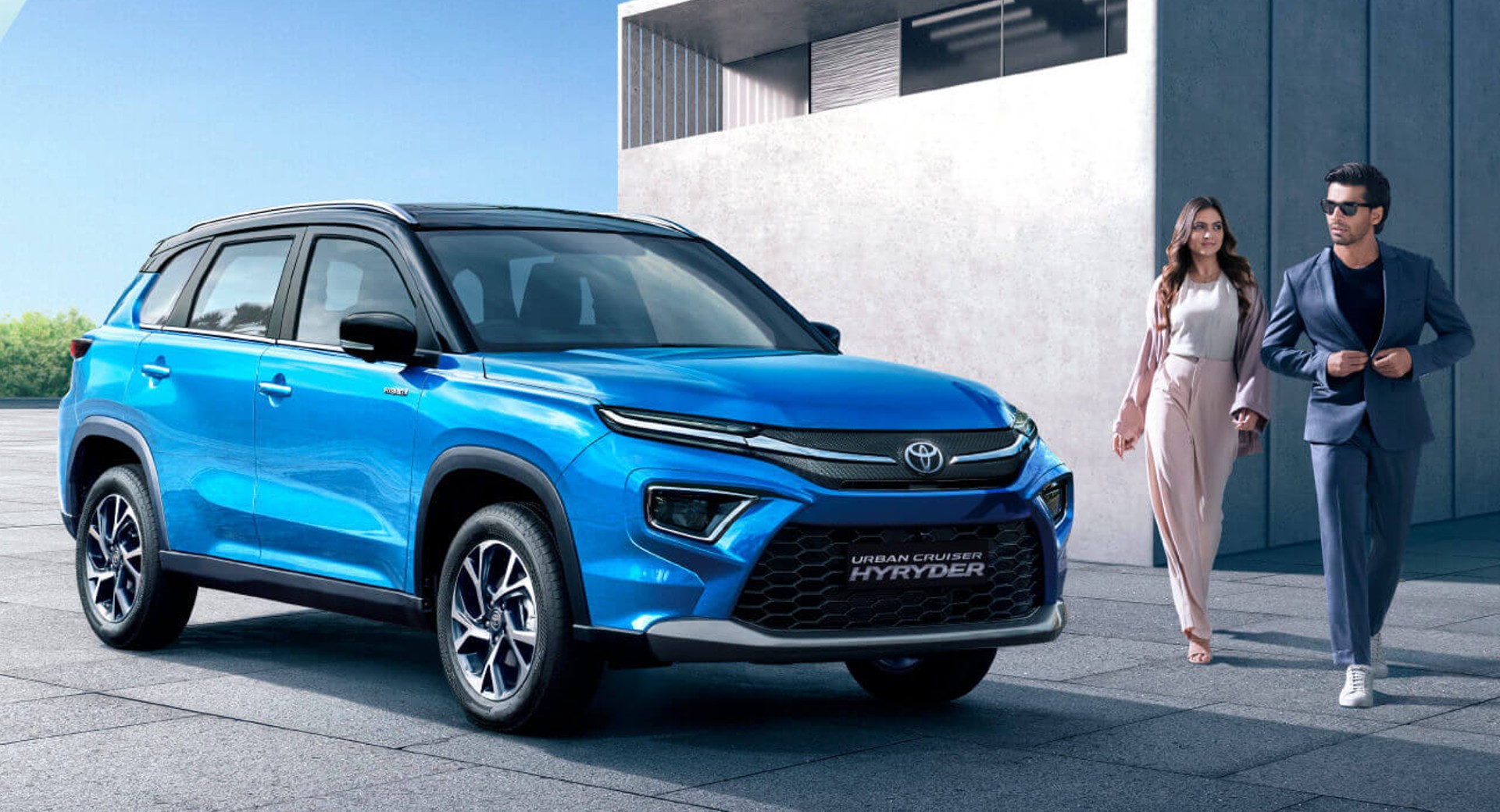 Toyota Reveals New Urban Cruiser Hyryder Hybrid SUV In India