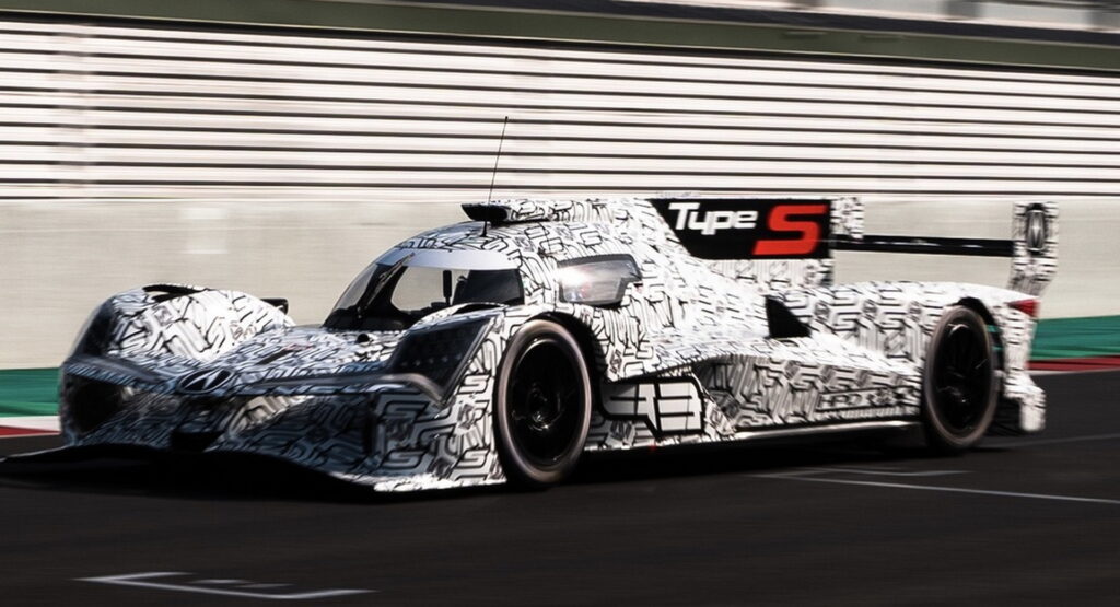  Acura Shares First Images Of ARX-06 LMDh Hypercar Testing On Track